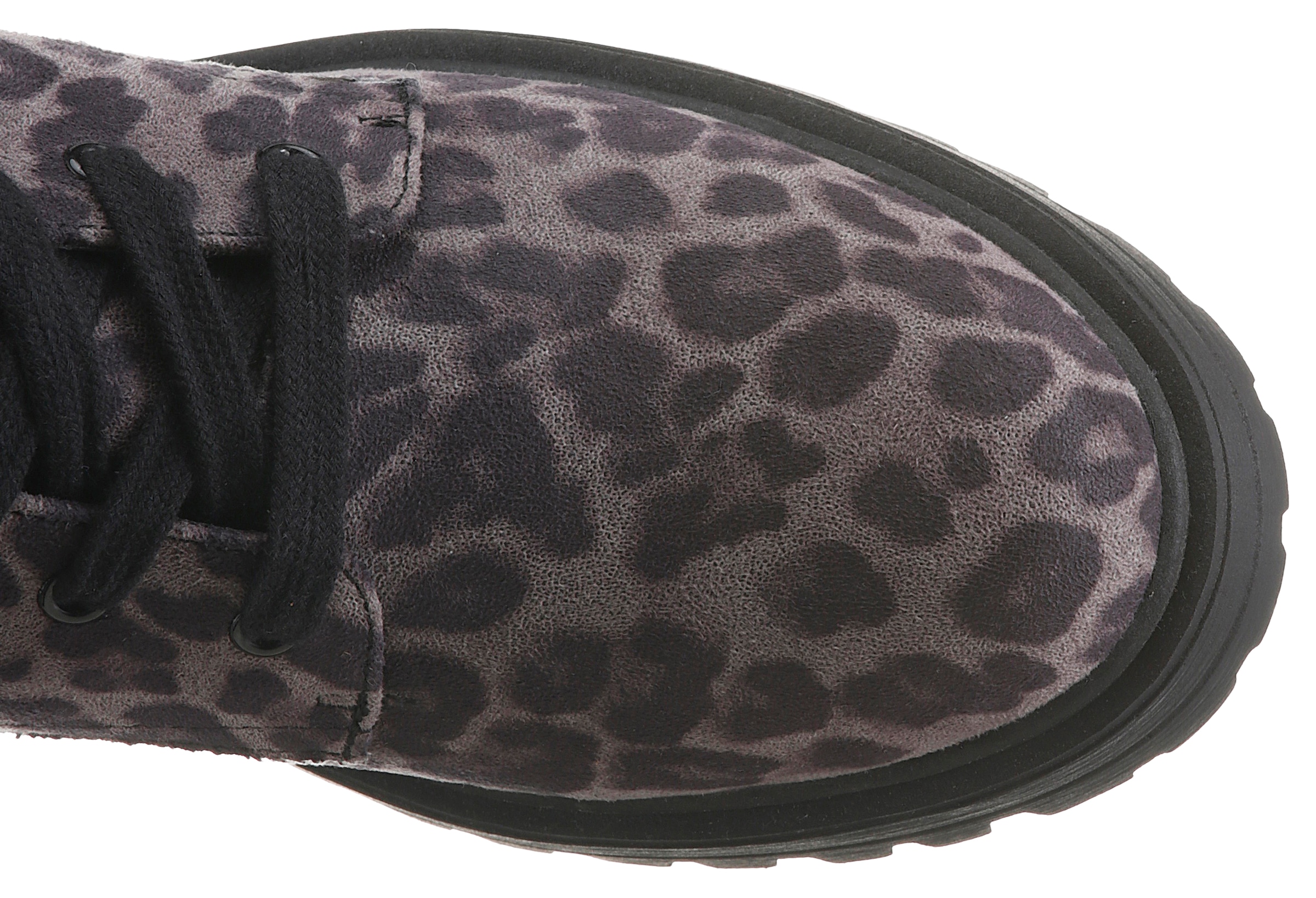 Aniston SHOES Bottines à lacets  bottines à fermeture éclair, imprimé animal - NOUVELLE COLLECTION
