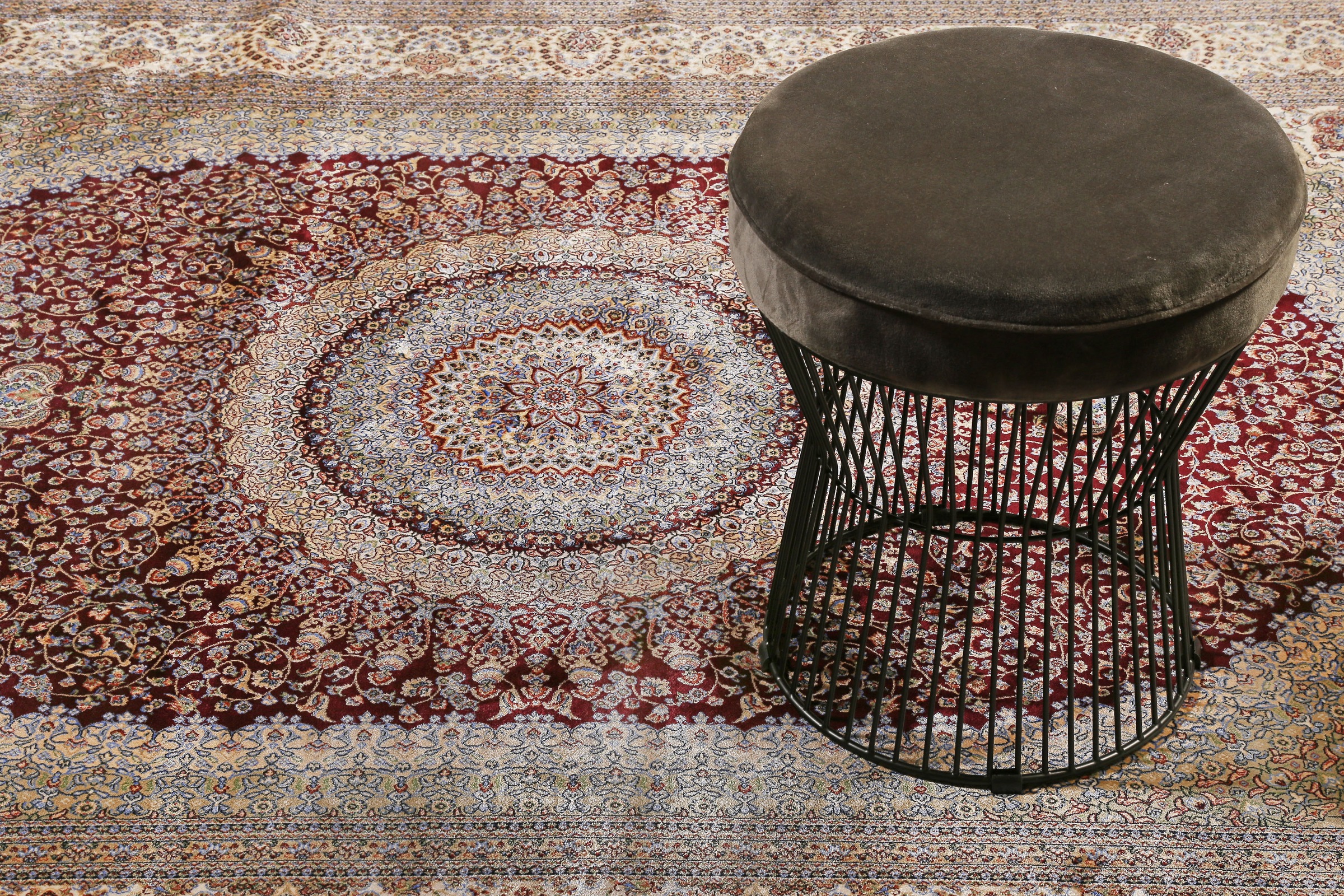 Wecon home Teppich »Täbriz«, rechteckig, 5 mm Höhe, Wohnzimmer, Orient Design