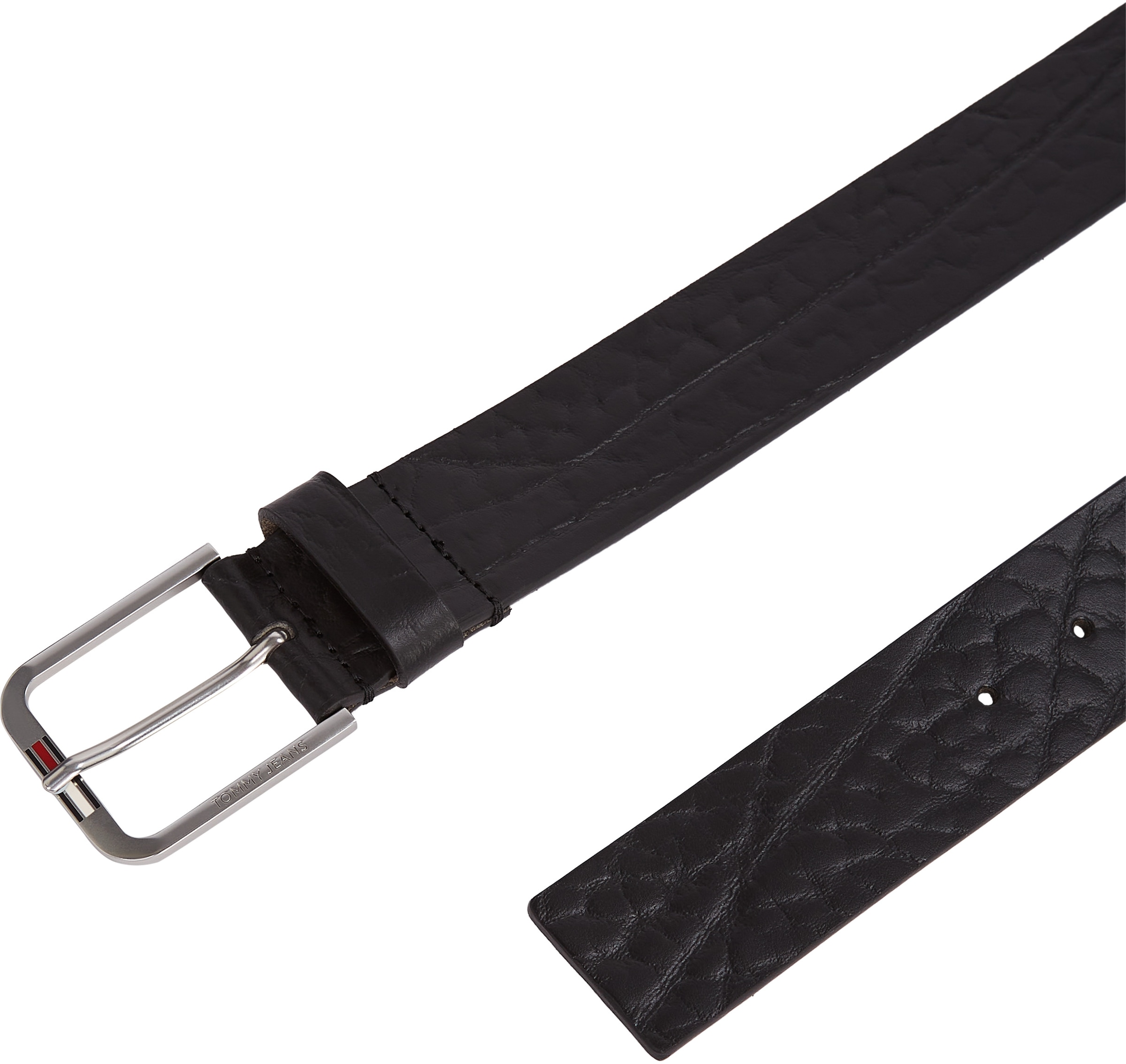 Tommy Jeans Ledergürtel »TJM AUSTIN 4.0«, Grössenverstellbar
