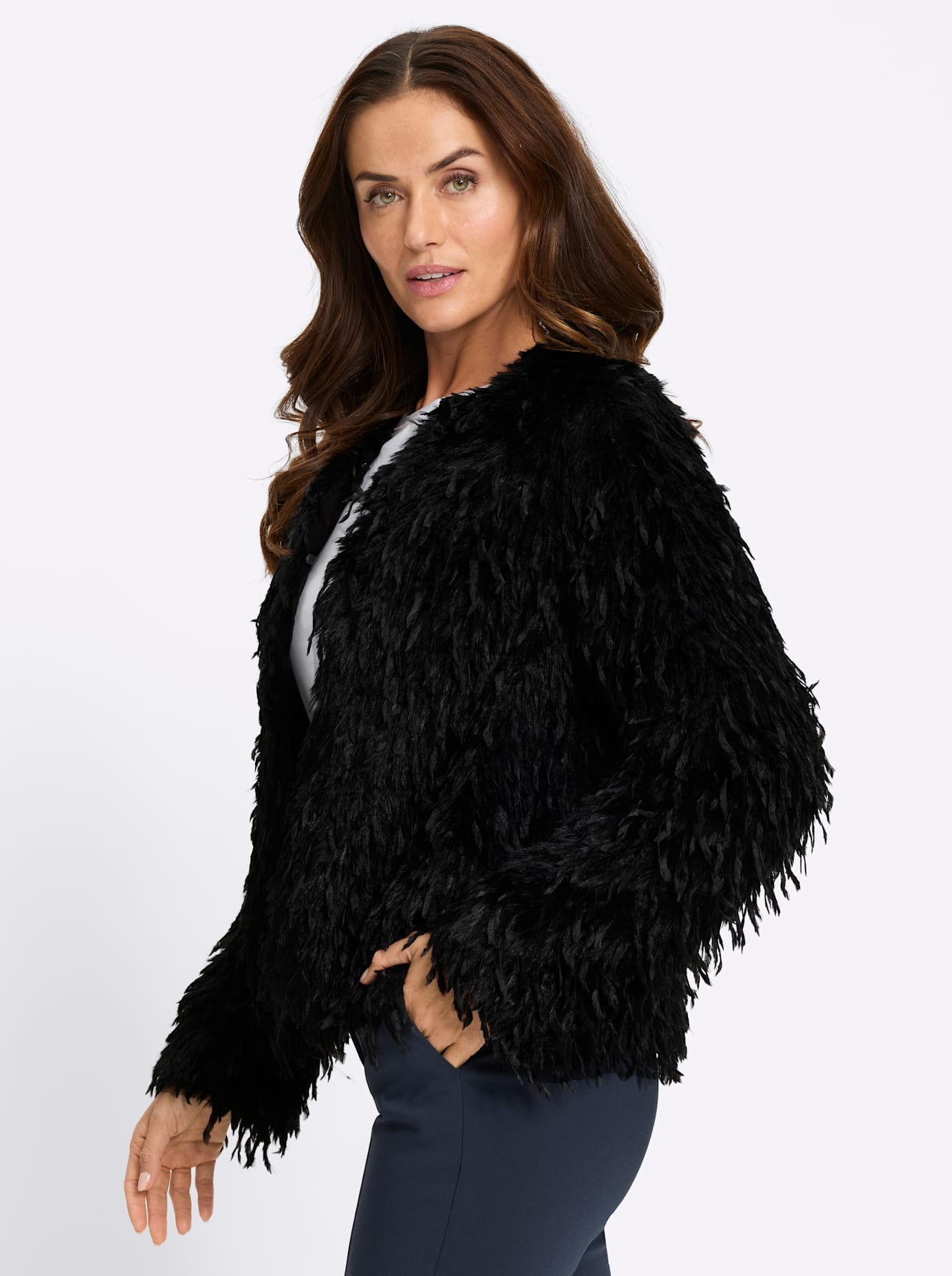 heine Veste longue sans capuche