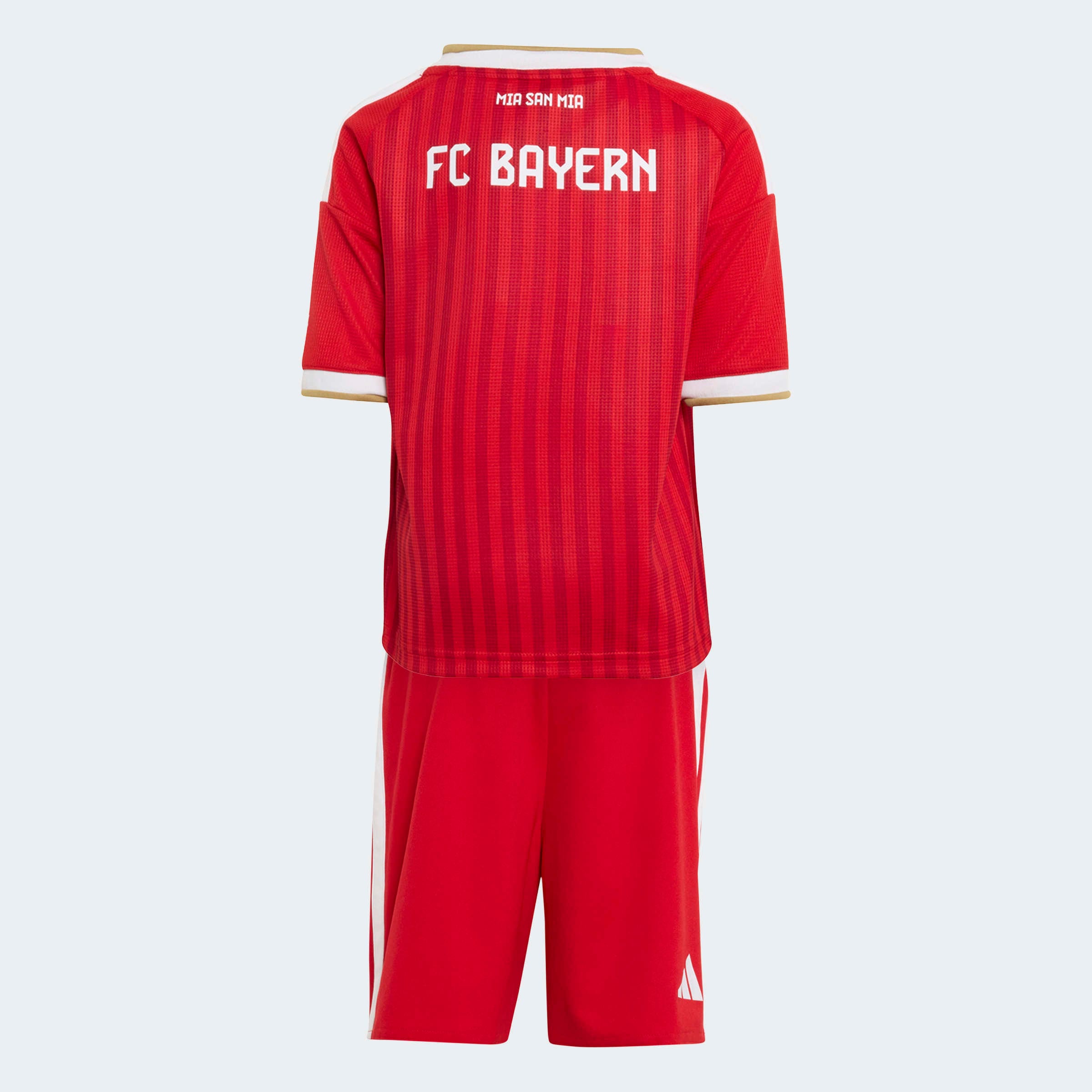 adidas Performance Trainingsanzug »FCB H MINI« 2 für junge Fussballfans, mit regulärem Schnitt, zweiteiliges Set