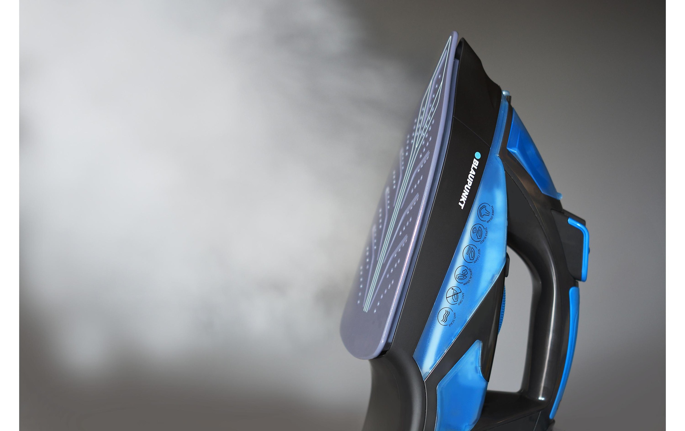 Blaupunkt Dampfbügeleisen »HSI701 Blau/Schwarz«, 2600 W