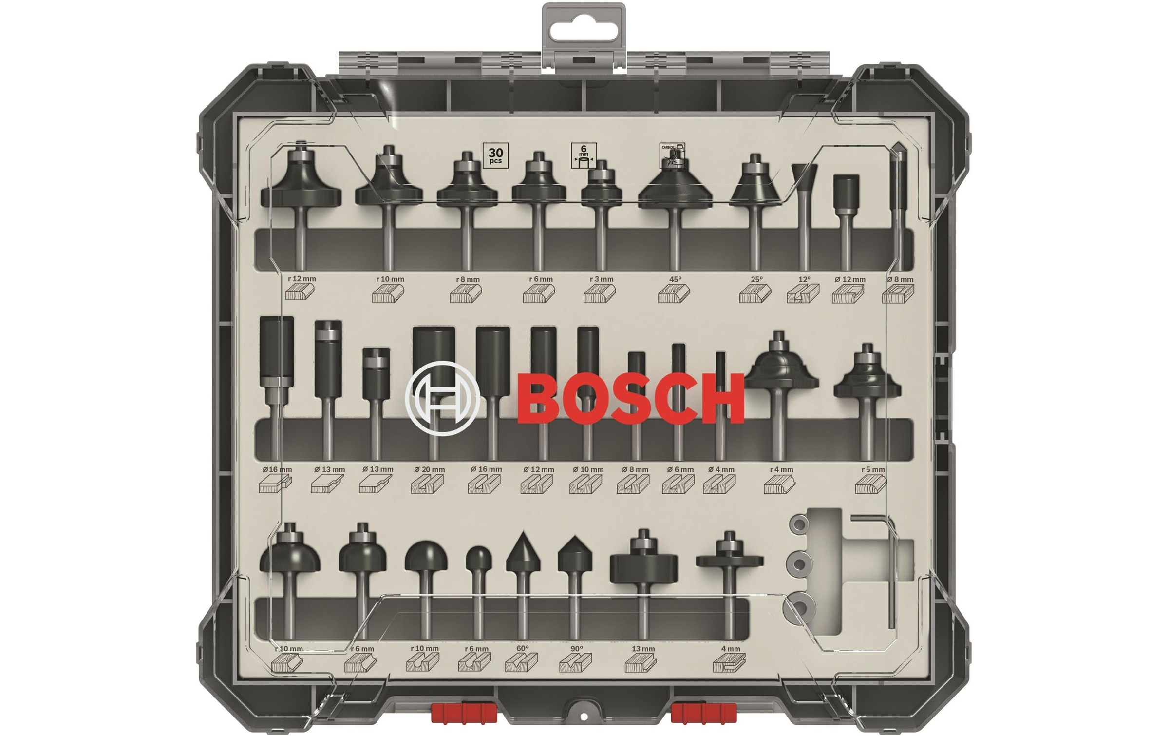 Bosch Professional Fräser-Set »6 mm-S«