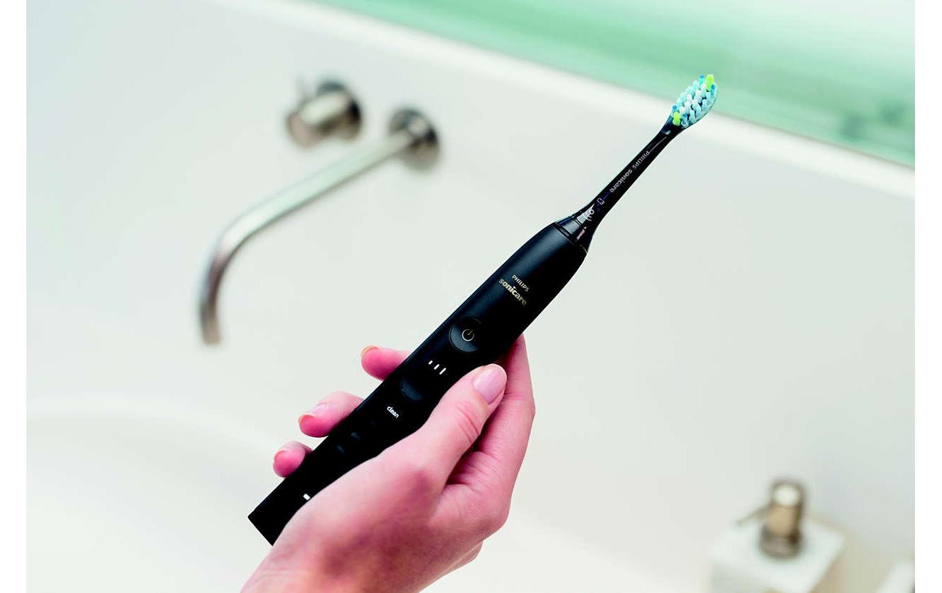 Philips Brosse à dents électrique »Philips Schallzahnbürste DiamondClean 9000 HX9911/09 mit USB-Kabel«