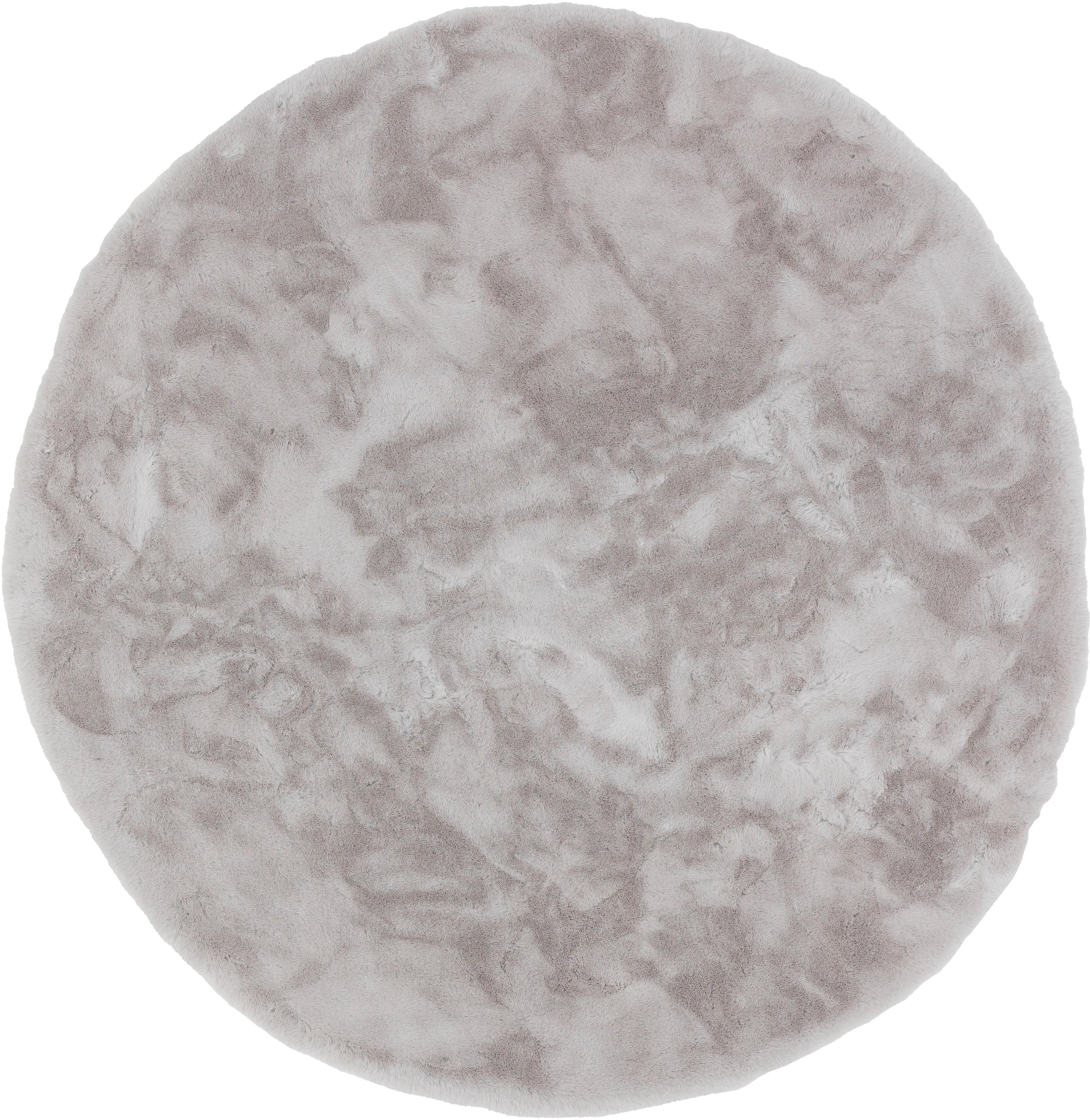 SCHÖNER WOHNEN-Kollektion Tapis en fourrure »Tender« Rond 26 mm Höhe besonders weich durch Microfaser, Kunstfell, waschbar, Wohnzimmer