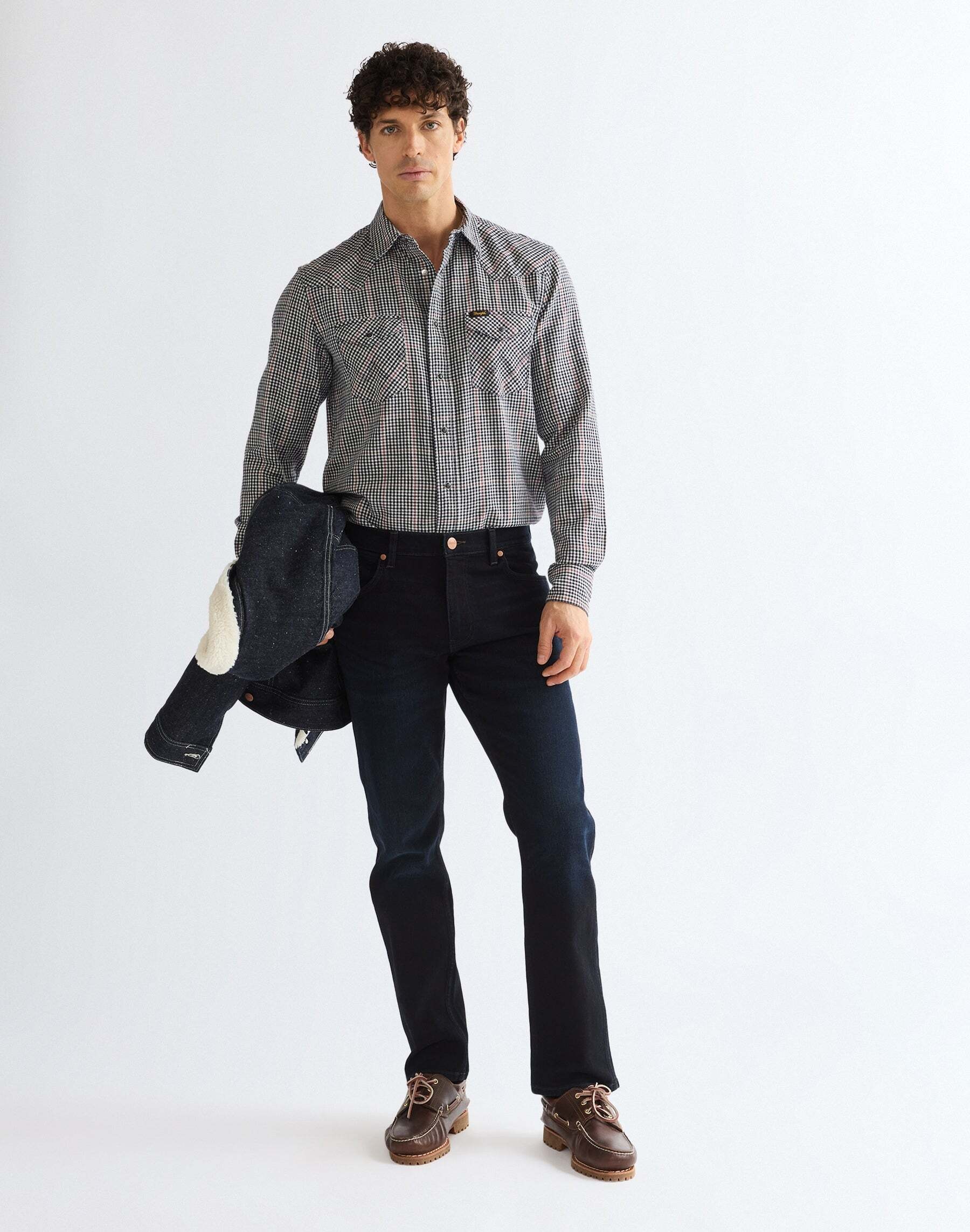 Wrangler Langarmhemd »WRANGLER Langarmhemd Western«
