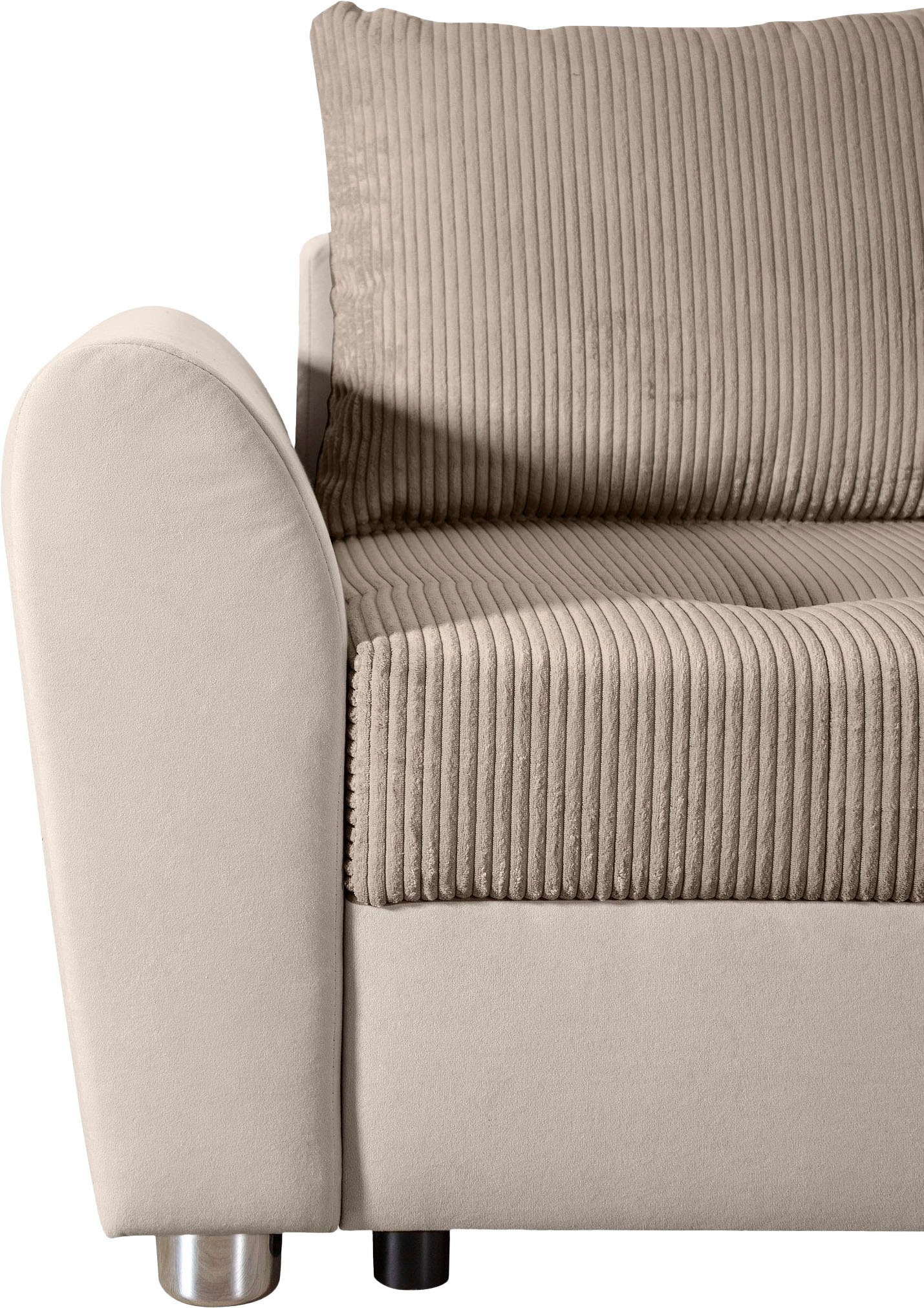 COLLECTION AB Ecksofa »JANA XL-Sofa L-Form«, inkl. Bettfunktion, Bettkasten und Bonnelfederkern