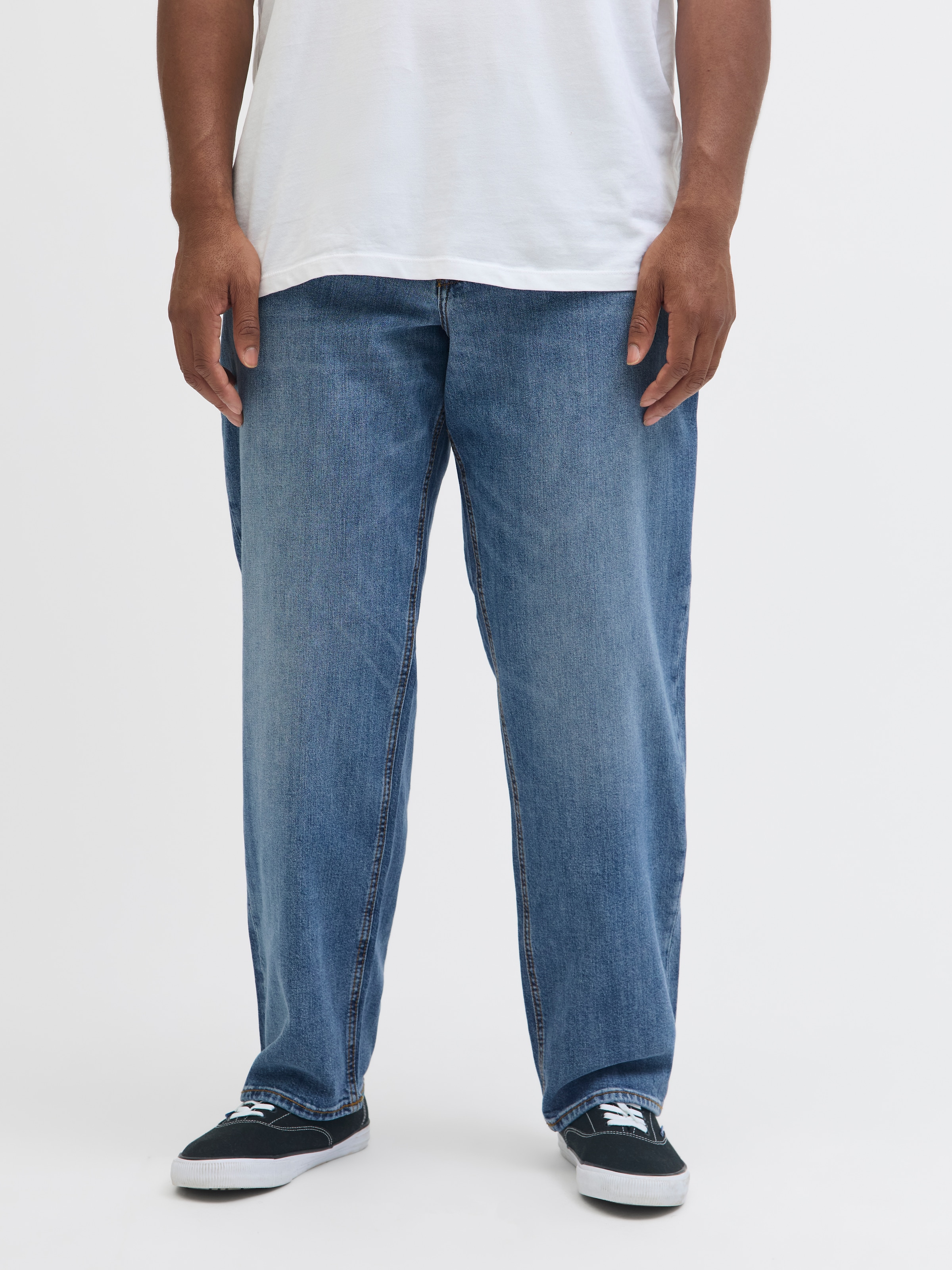Image of Jack & Jones PlusSize Tapered-fit-Jeans "MIKE ORIGINAL"