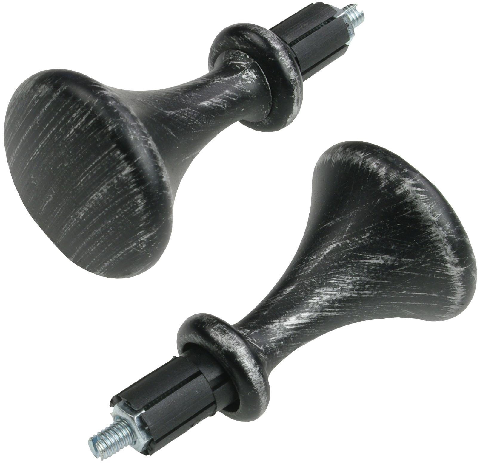 Liedeco Gardinenstange »Esp Kegel«, 2 läufig-läufig, Fixmass, 2-läufig im Fixmass Ø 16 mm