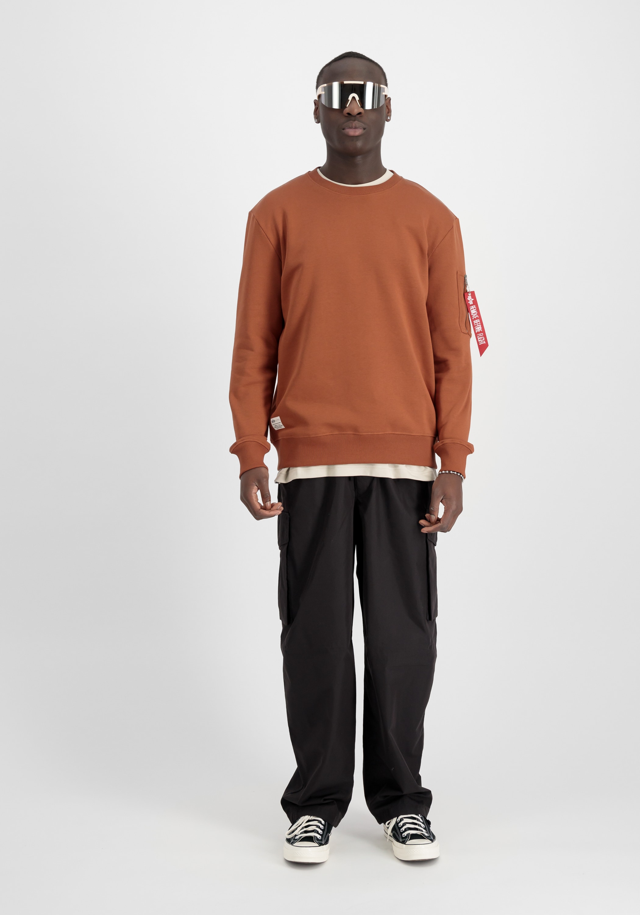 Alpha Industries Sweater »Alpha Industries Men - Sweatshirts Dragon EMB Sweater«