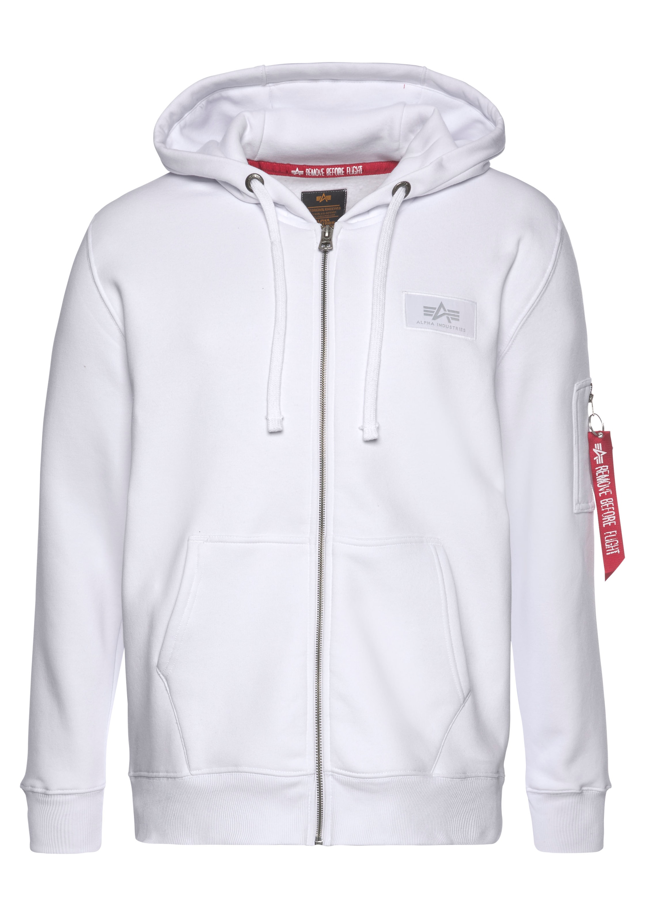 Alpha Industries Kapuzensweatjacke »Back Print Zip Hoody«