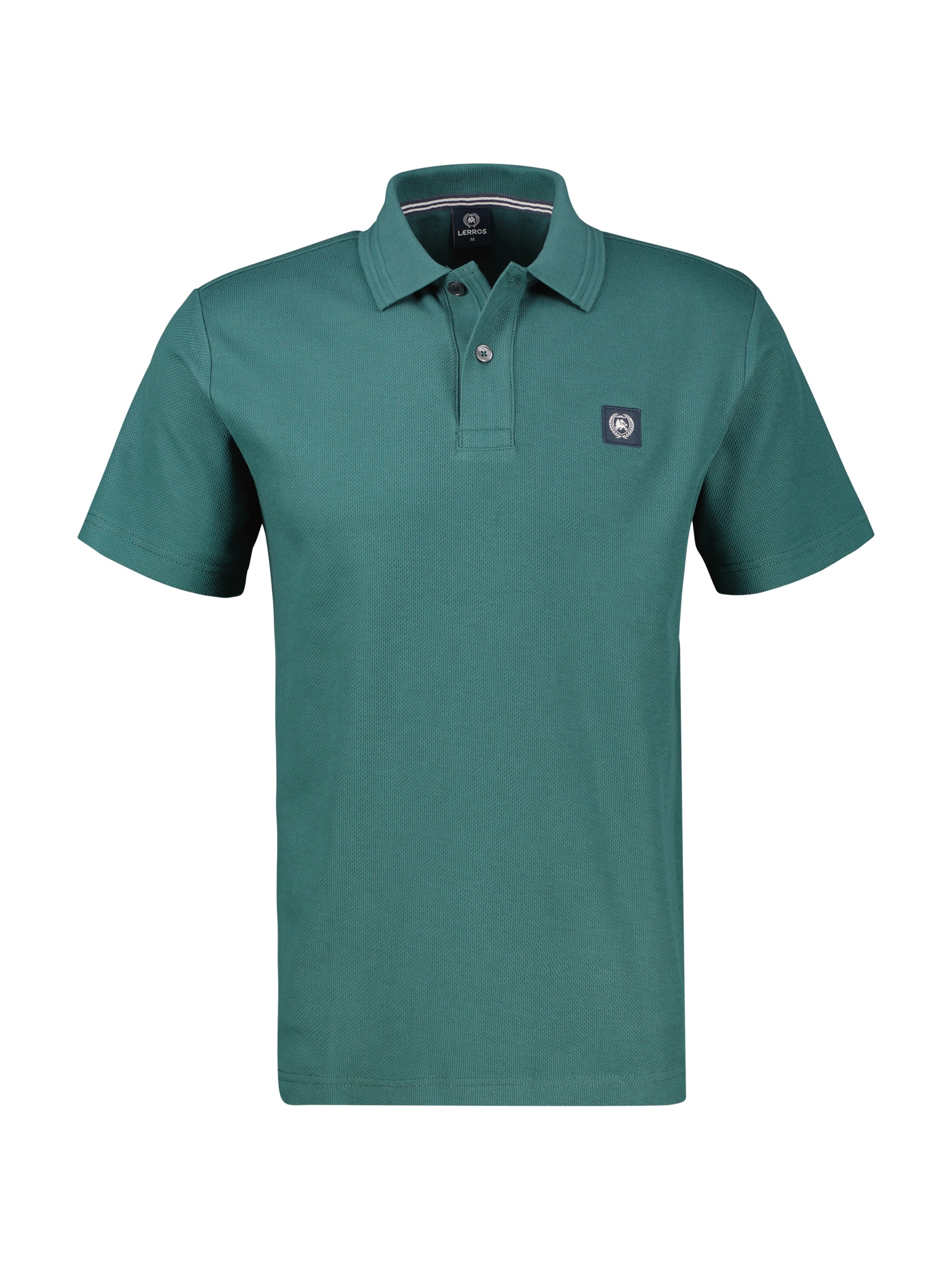 Image of LERROS Poloshirt Kurzarm mit Logo-Badge