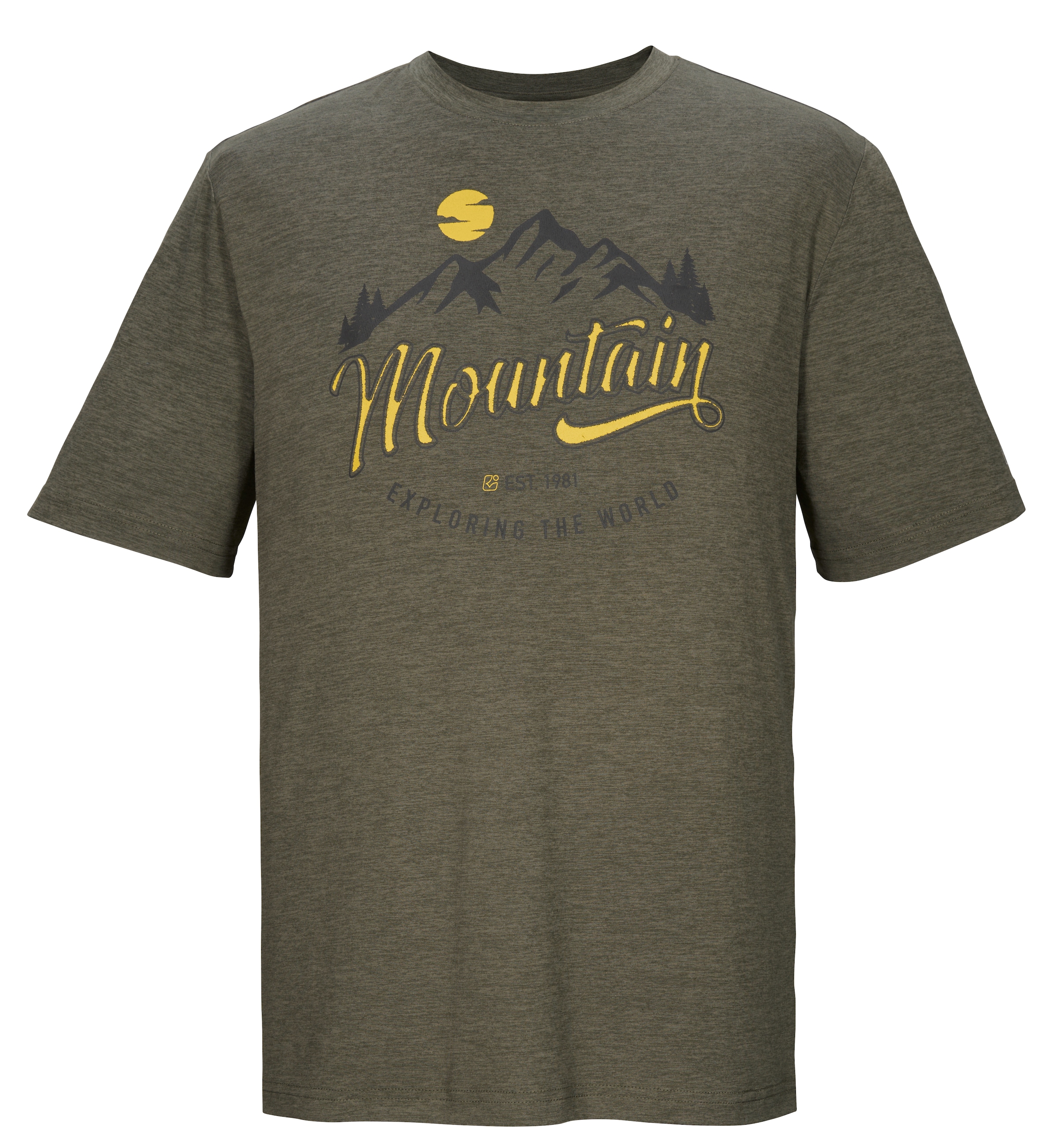 Killtec T-shirt fonctionnel »KOS 24 MN TSHRT« feuchtigkeitstransportierend, schnell trocknend, mit Adventure-Print