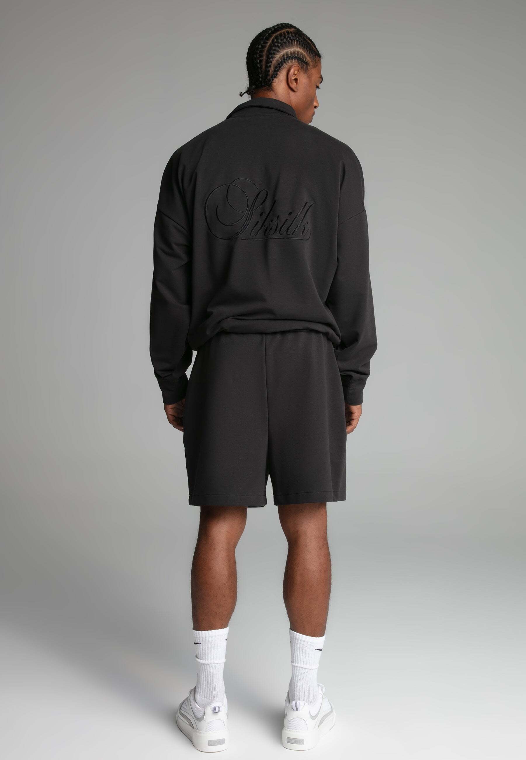 Siksilk Sweatshirt »Siksilk Sweatshirt Polo Sweater«