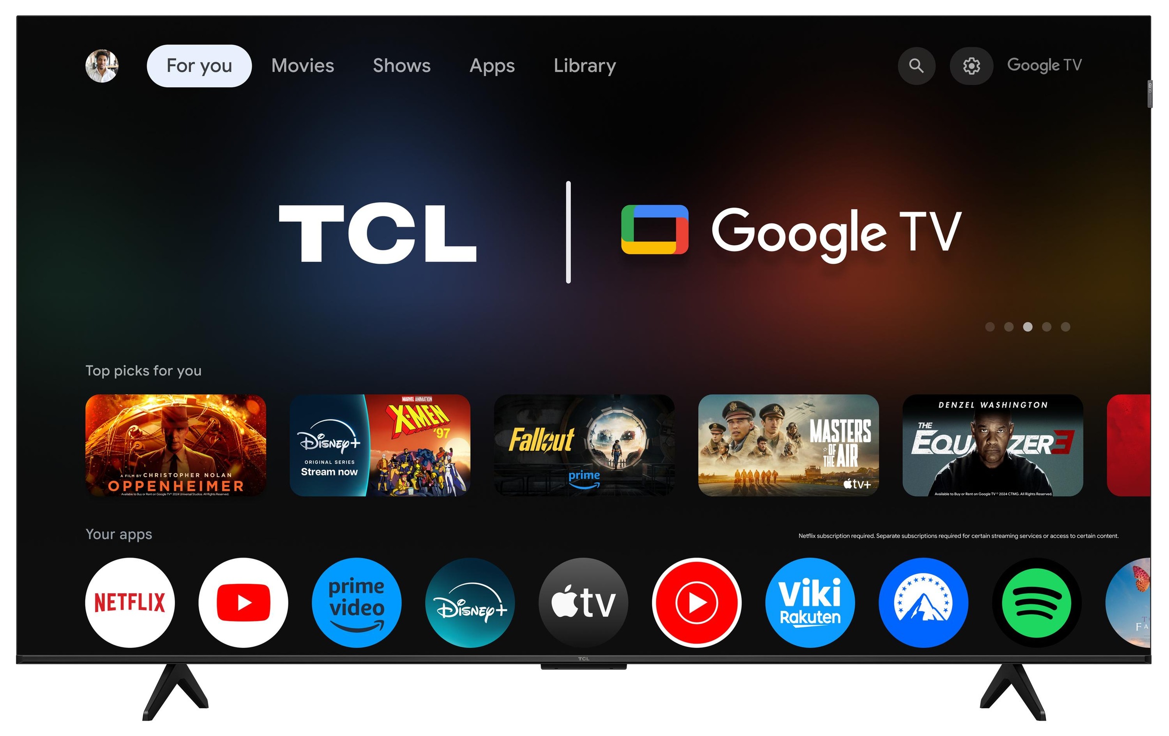 TCL Téléviseur QLED »75P7K« 191 cm/75 ″