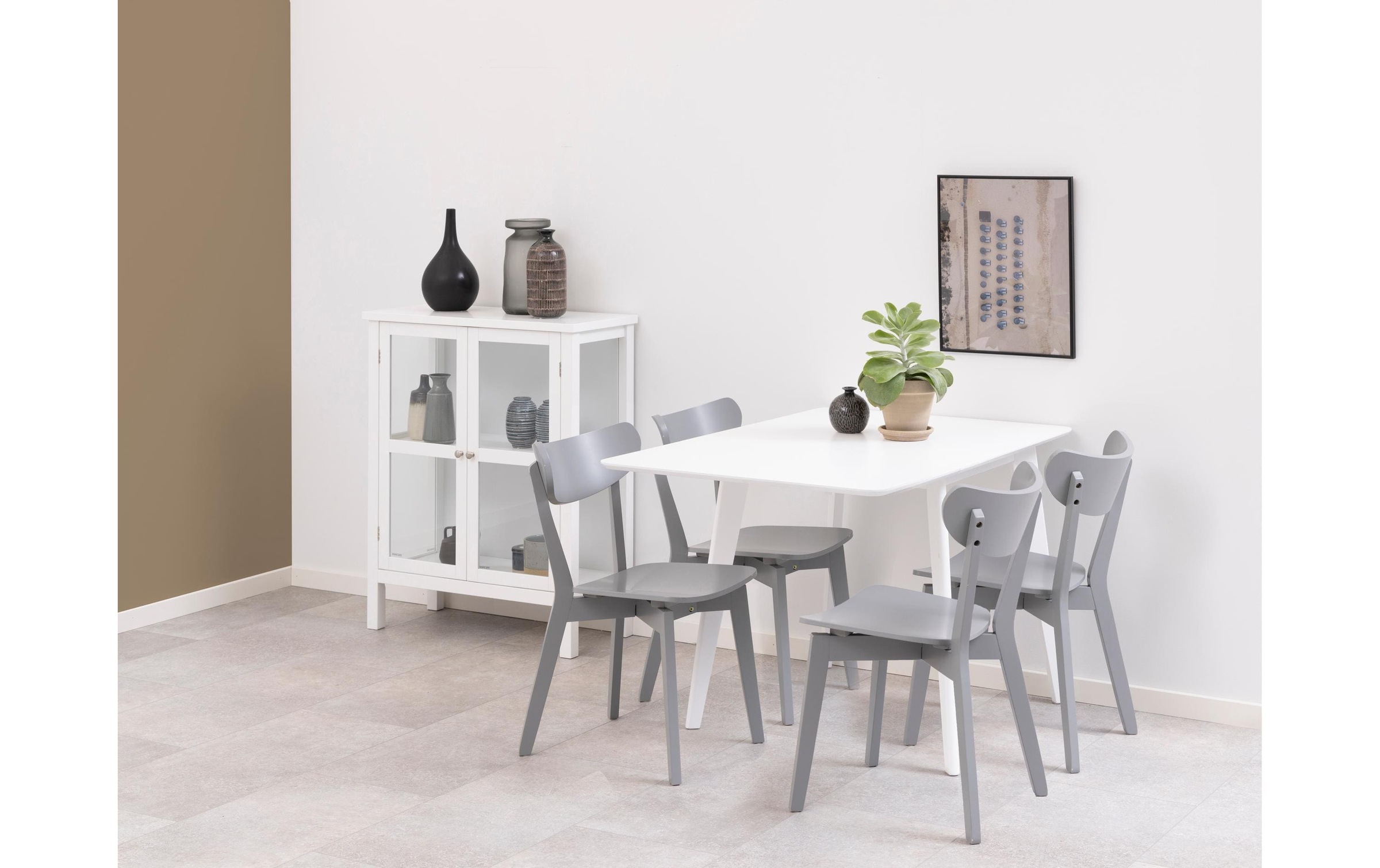 AC Design Esstisch »Roxby Weiss«