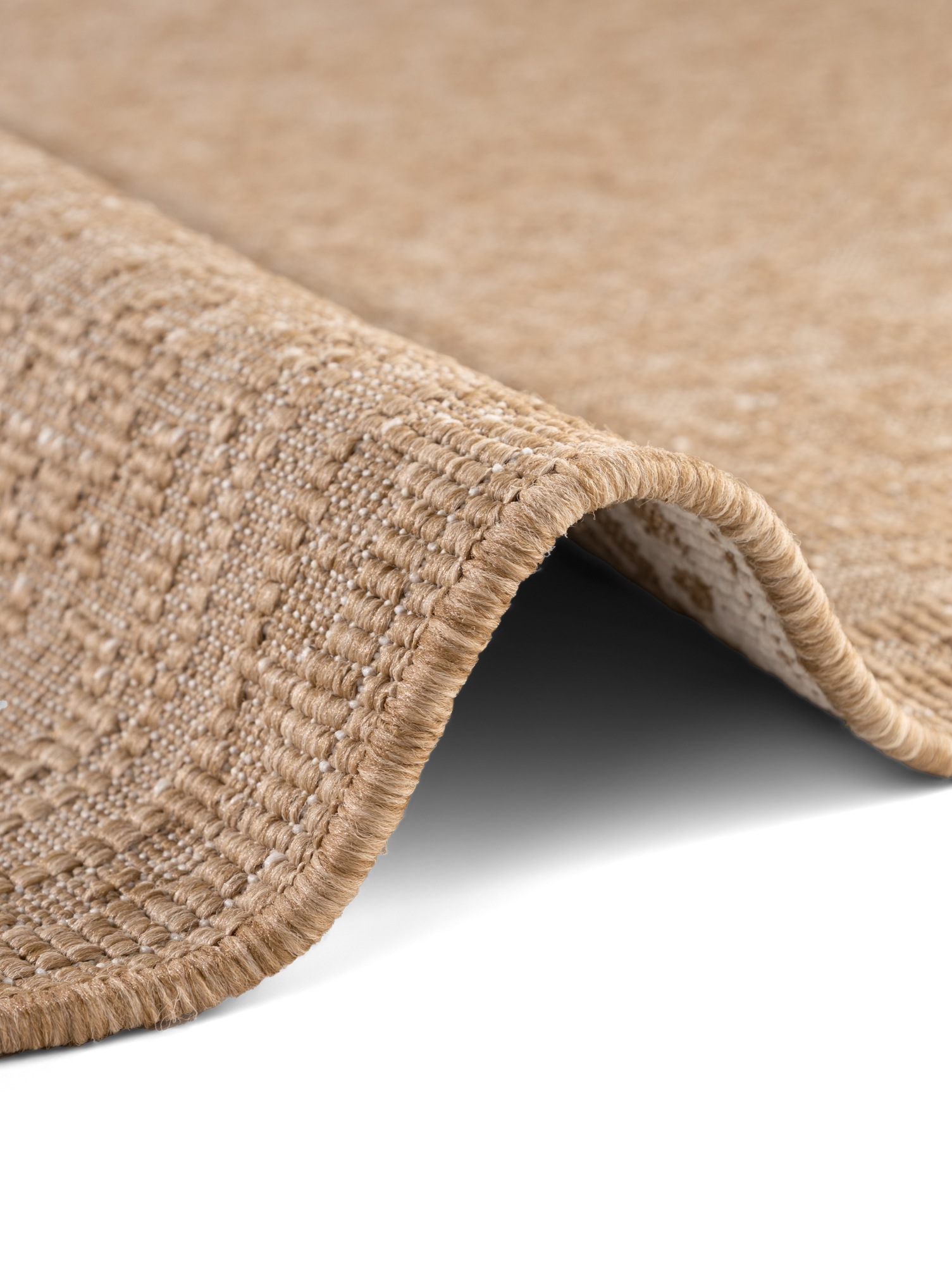 HANSE Home Outdoorteppich »Kona Wendeteppich«, rund, 5 mm Höhe, In und Outdoor, Flachgewebe, wetterfest, pflegeleicht, robust