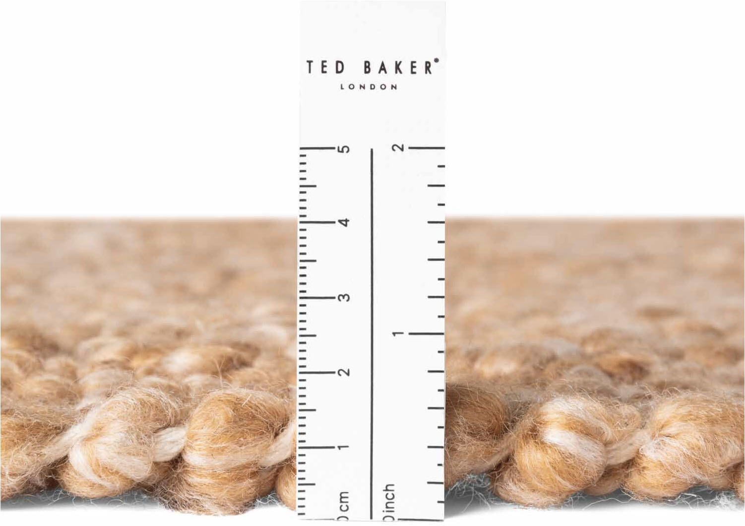 Ted Baker Tapis »Soft Bouclé Portobello , auch als Läufer« Rectangulaire 10 mm Höhe Woll-Optik, Bouclé Meliert, Wohnzimmer, Esszimmer, Schlafzimmer, Flur