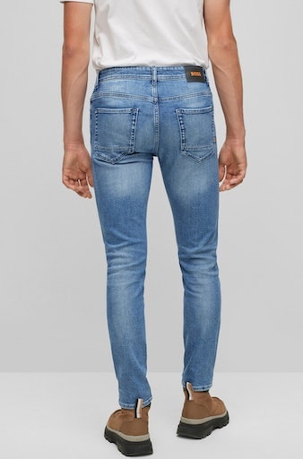 BOSS ORANGE Regular-fit-Jeans »Taber BC C«, mit Markenlabel