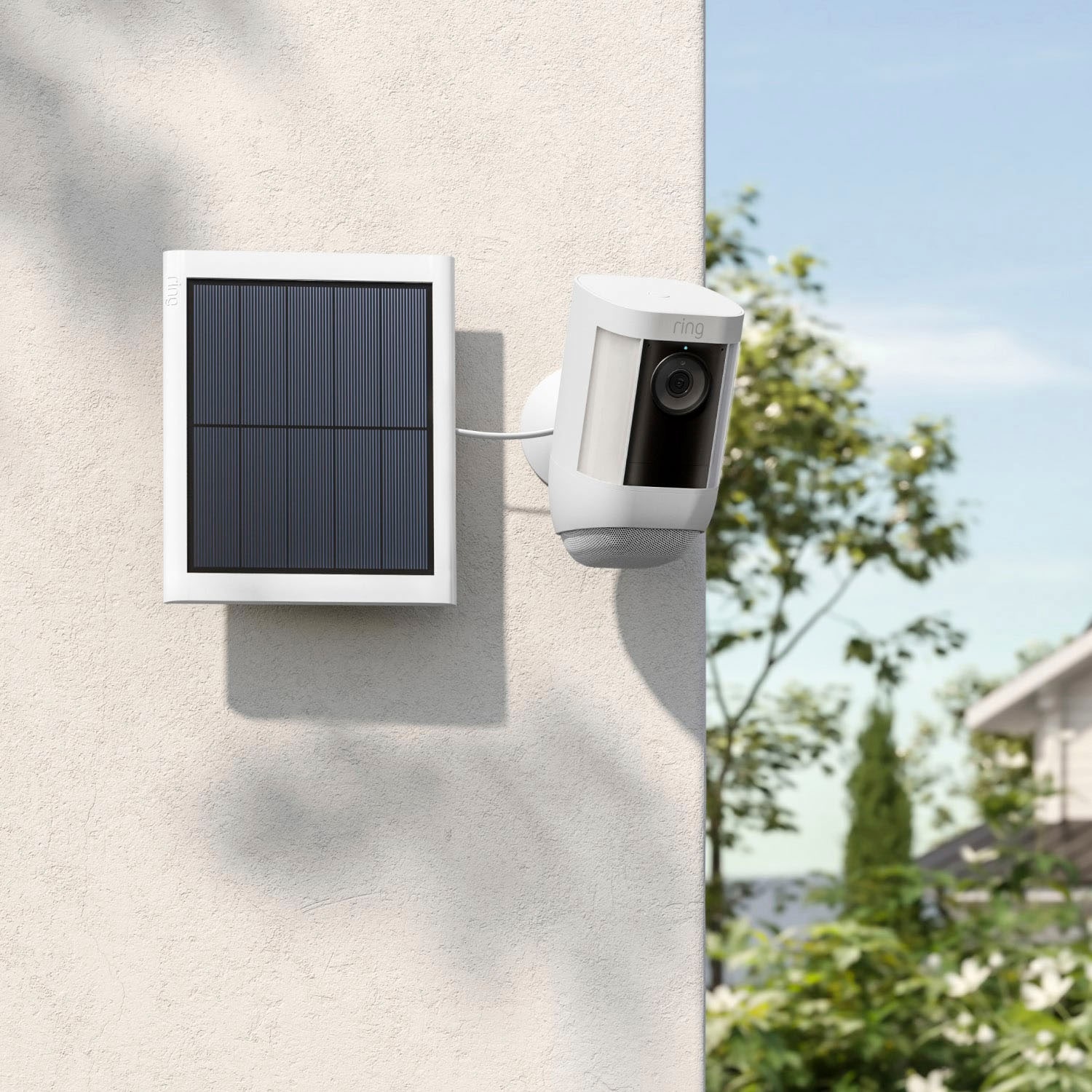 Ring Solarmodul »Solarpanel (2. Gen.) Weiss«