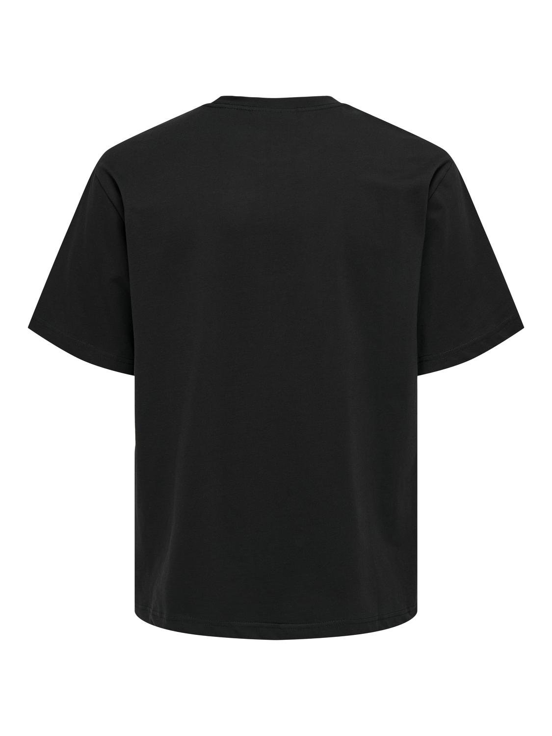 ONLY & SONS Rundhalsshirt »ONSCURATED RLX PRINT SS TEE«