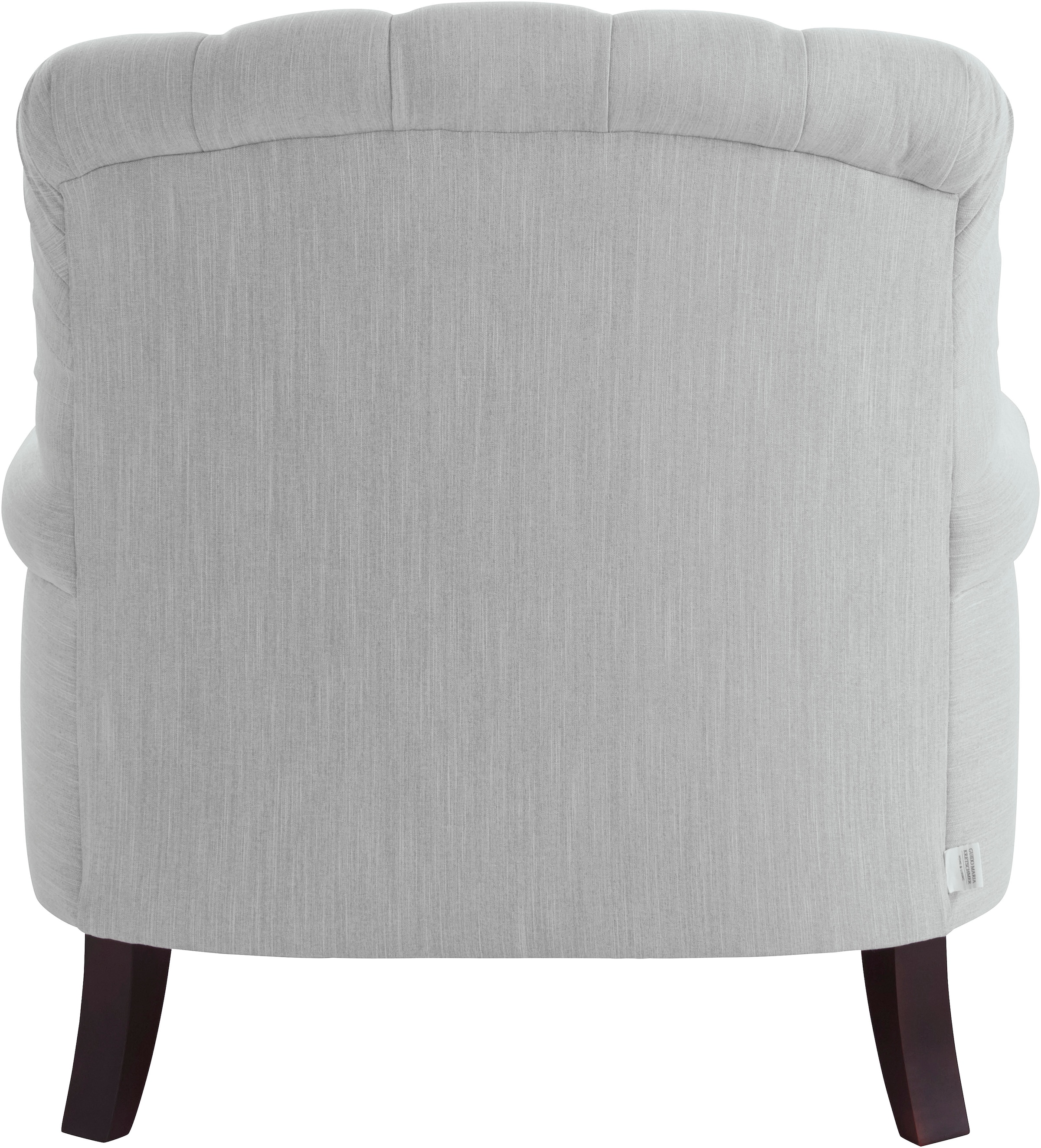 Home affaire Loveseat »Amiens Sessel Loungesessel« mit wunderschöner Knopfheftung im Rücken