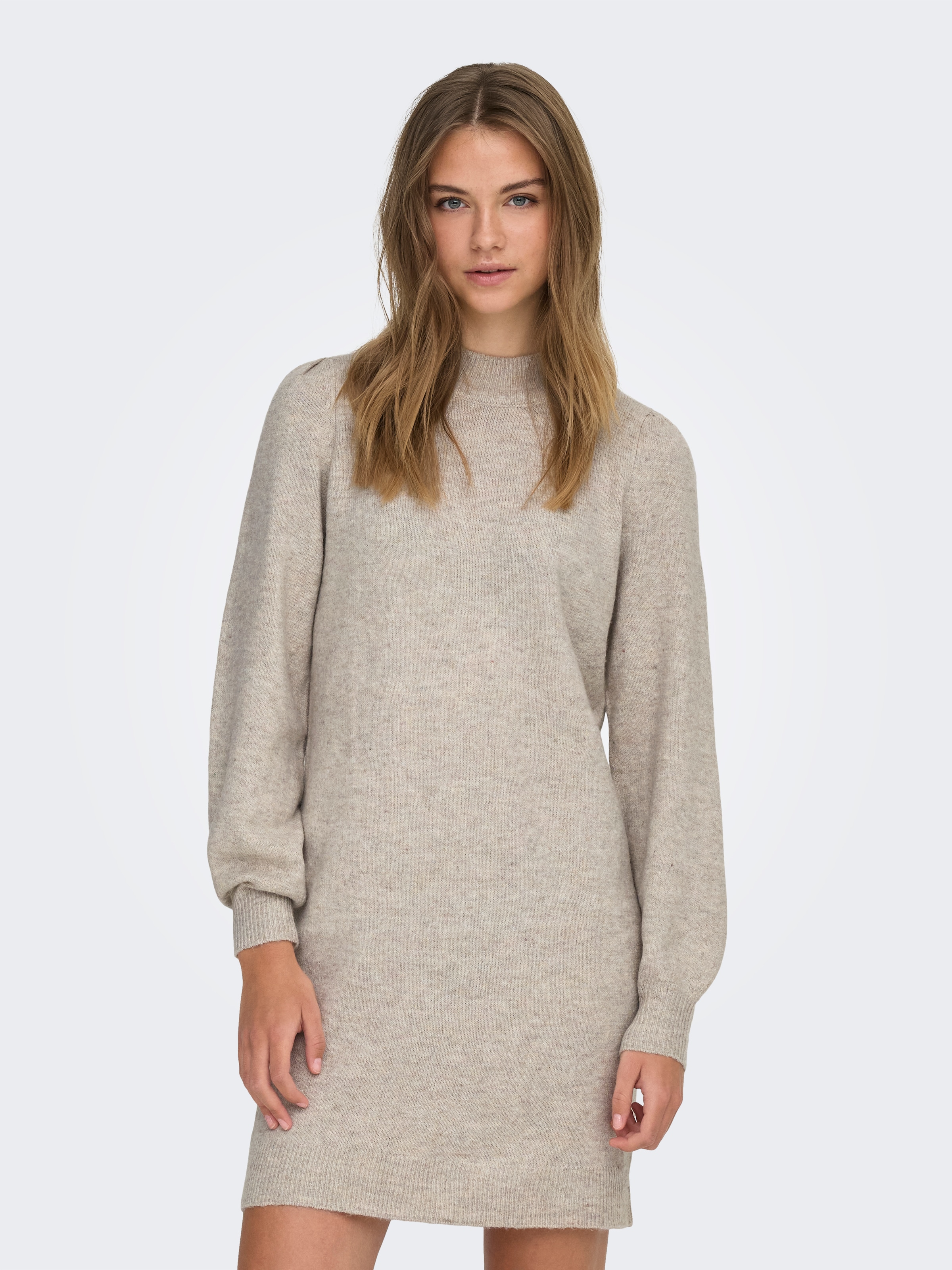 JDY Strickkleid »JDYRUE LIFE L/S HIGH NECK DRESS KNT NOOS«