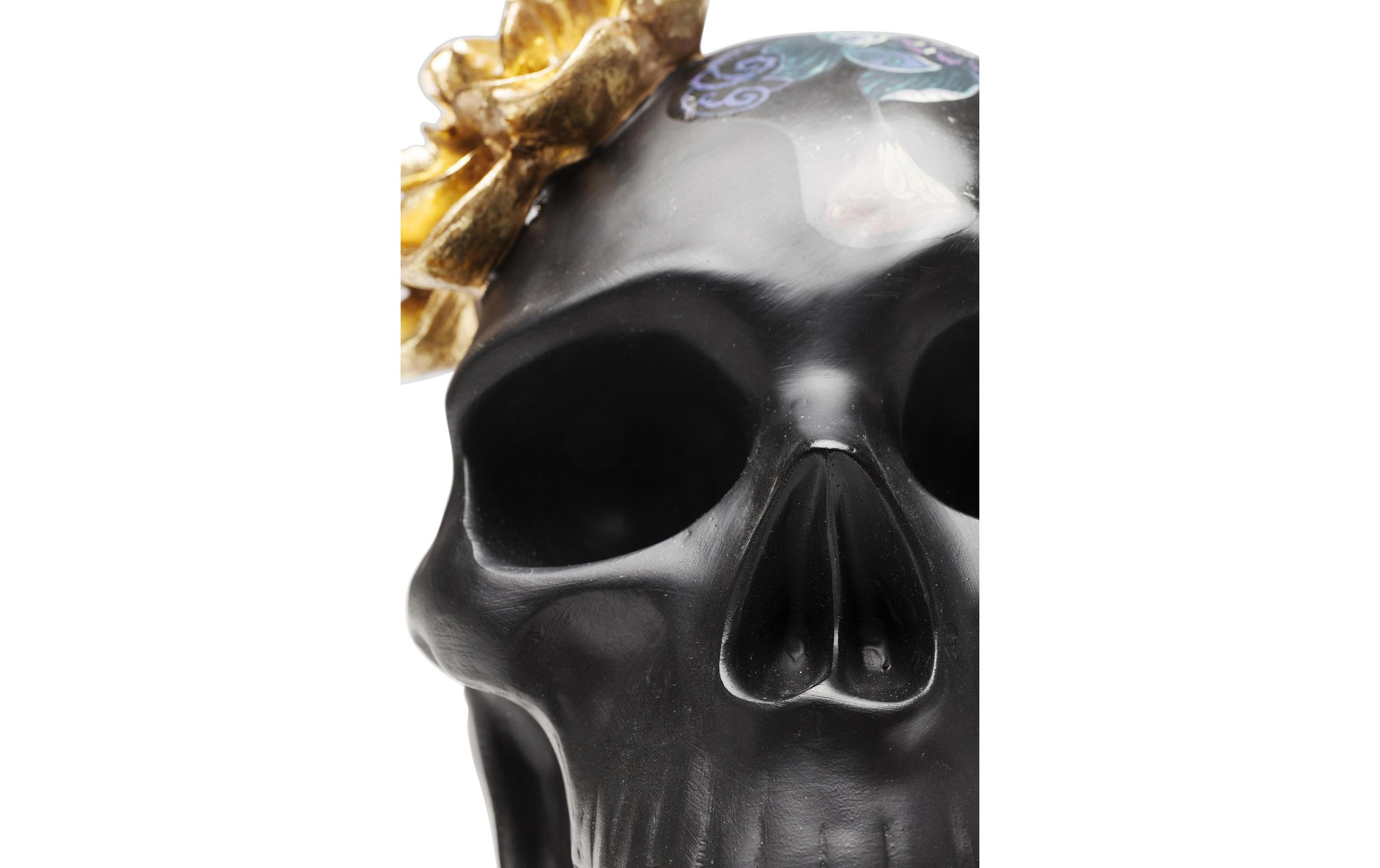 Kare Design Dekofigur »Deko Flower Skull 22 cm«