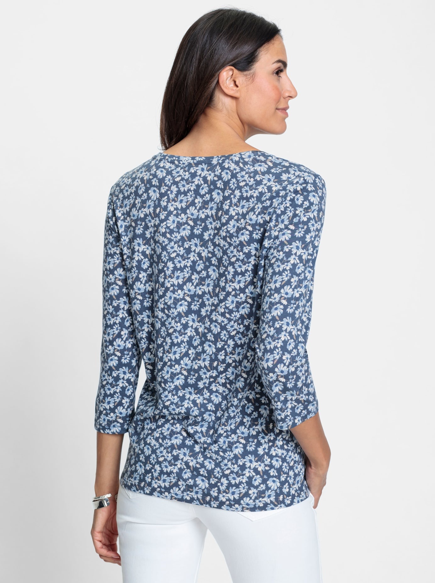 Inspirationen Print-Shirt »Rundhals-Shirt«, (1 tlg.)