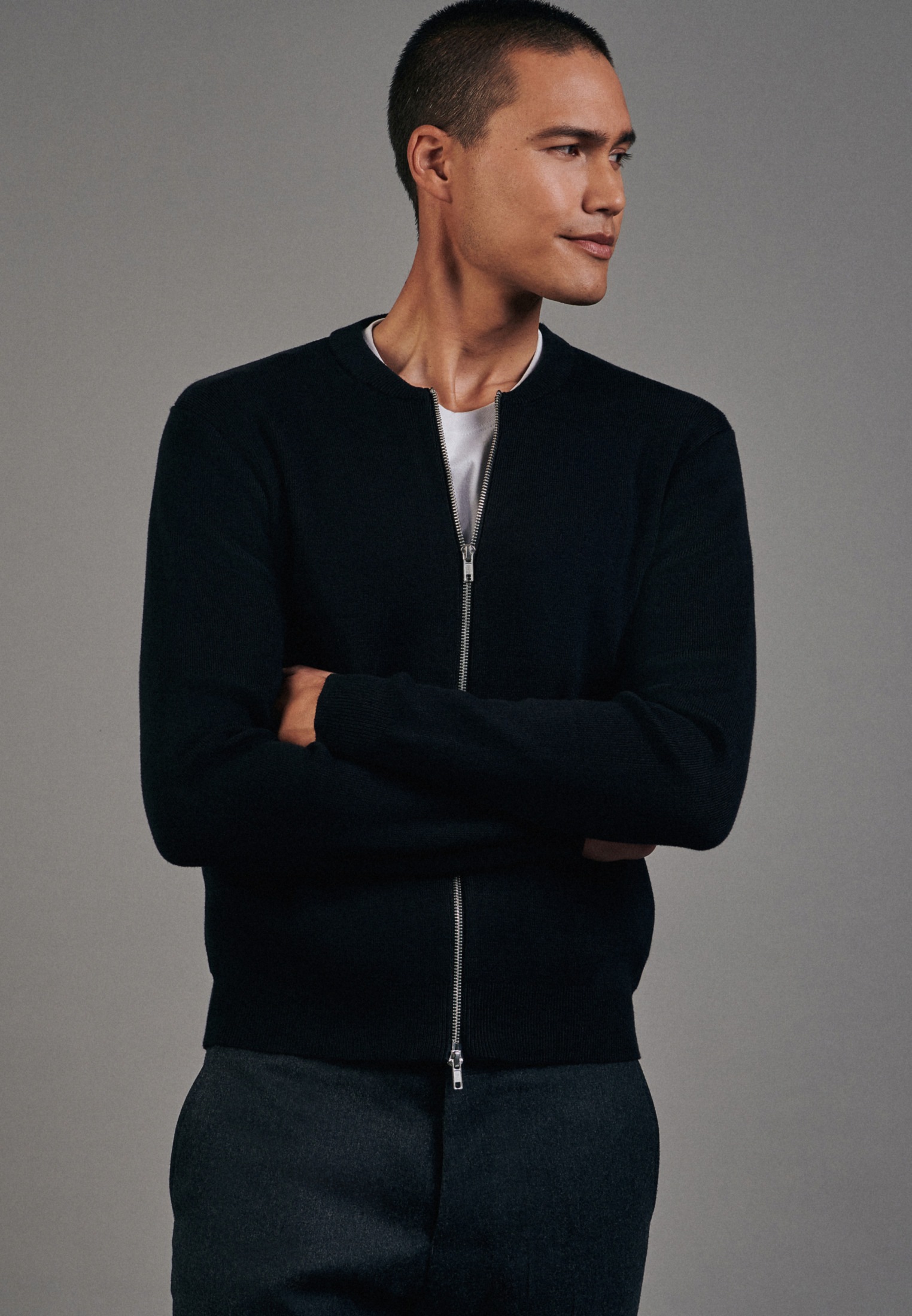 Image of seidensticker Strickjacke »Schwarze Rose«, Langarm Rundhals Uni bei Ackermann Versand Schweiz