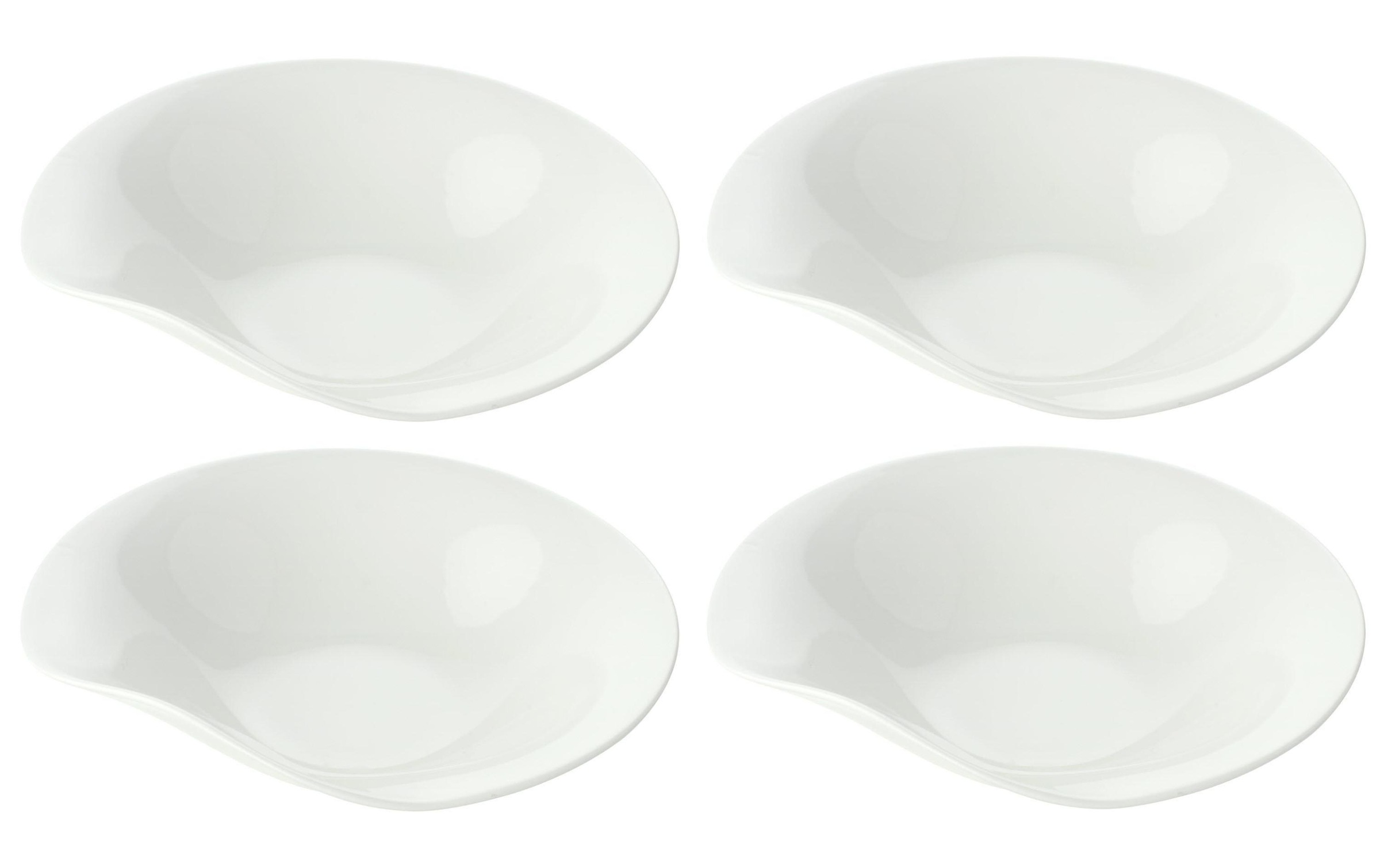 Suppen- und Pastateller, Villeroy & Boch, »Cera Ø 21 cm 4 Stück, Weiss«