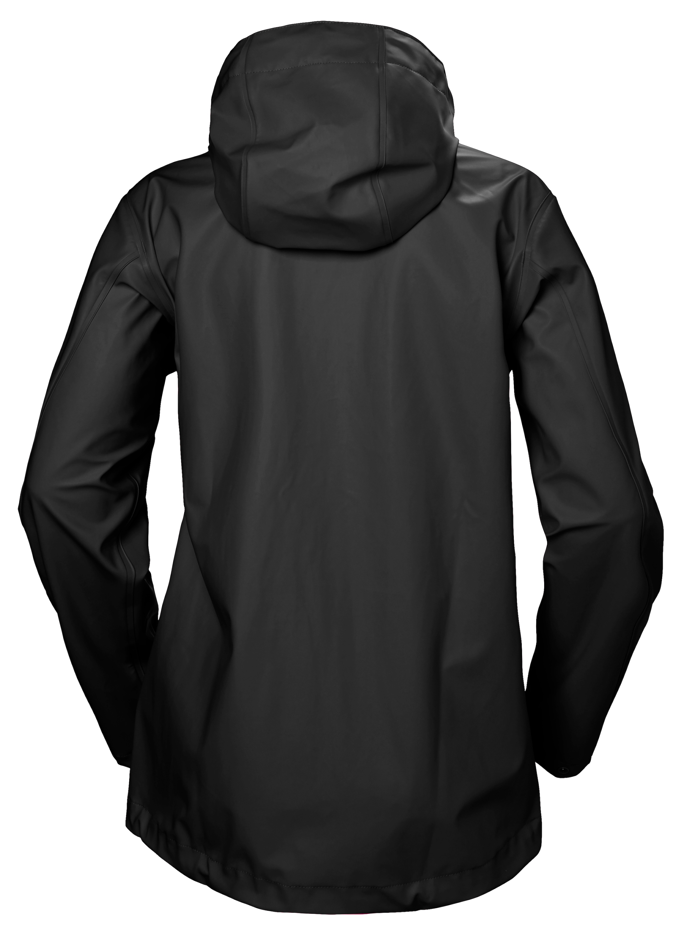 Helly Hansen Veste de pluie »W MOSS JACKET« avec capuche avec col montant, coupe-vent, tissu PU imperméable