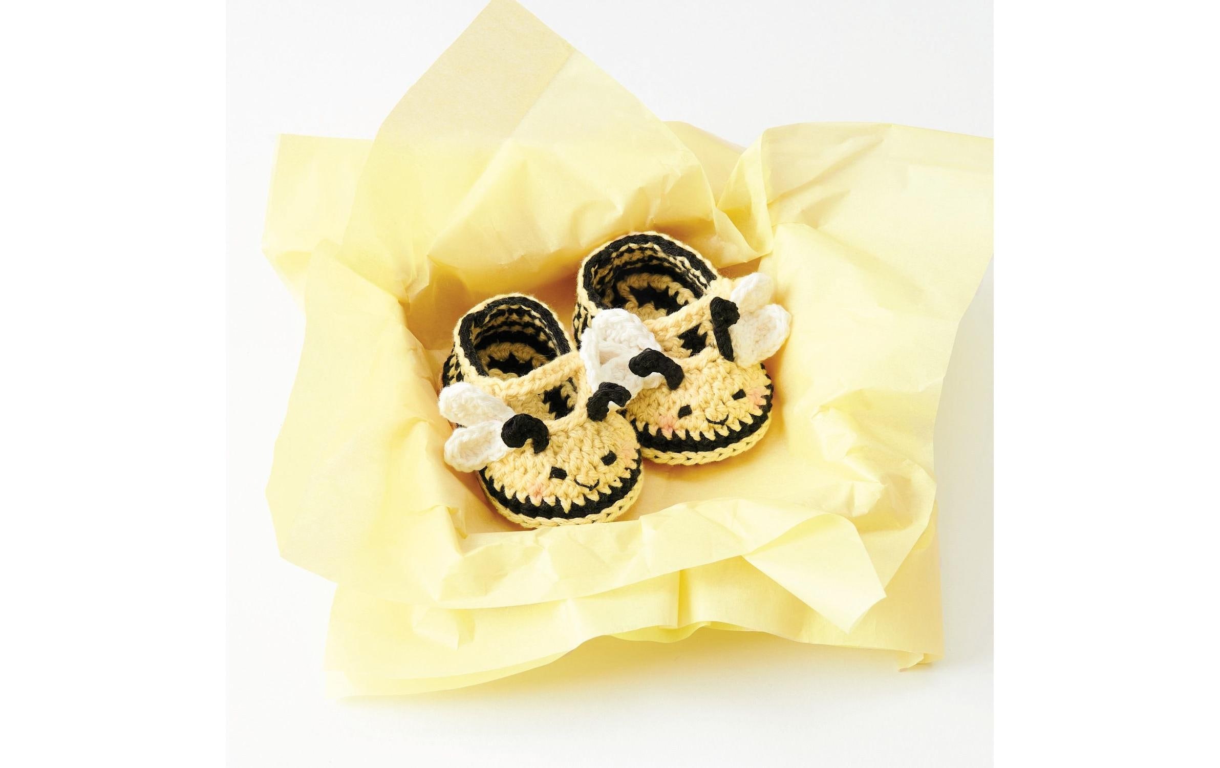 Rico-Design Verlag Kreativset »Ricorumi Babyschuhe, Biene«