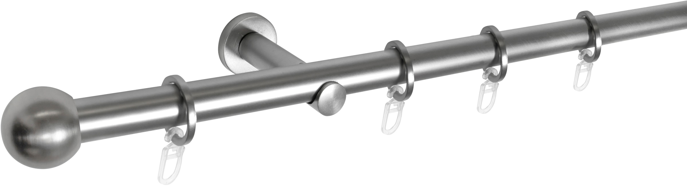 Image of mydeco Gardinenstange "Ball" Ø 16 mm 1 läufig-läufig Fixmass
