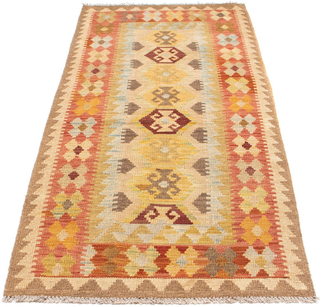 Image of morgenland Läufer »Kelim Medaillon Beige 195 x 74 cm«, rechteckig, 0,4 mm Höhe, OrientOptik bei Ackermann Versand Schweiz