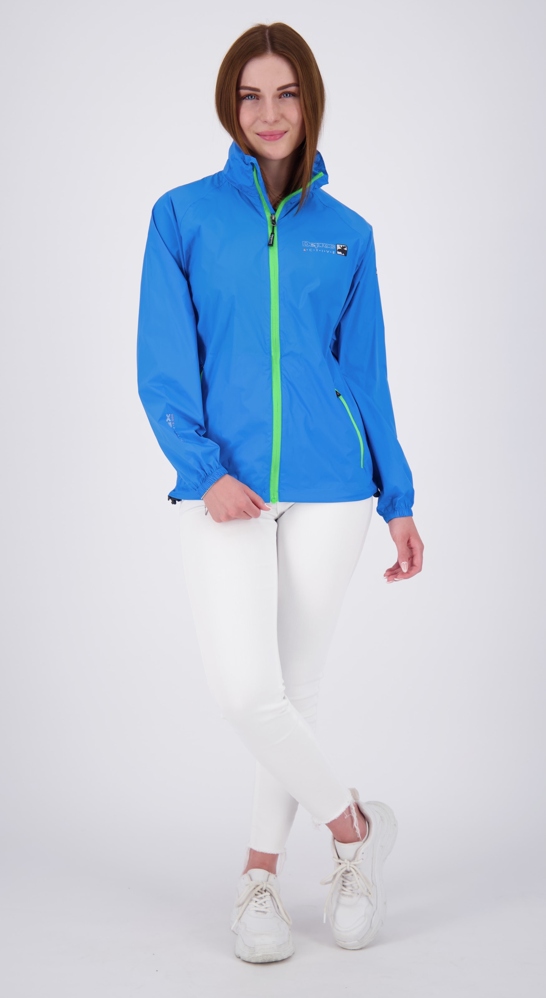 DEPROC Active Veste de pluie »ROBSON WMN II« également disponible en grandes tailles
