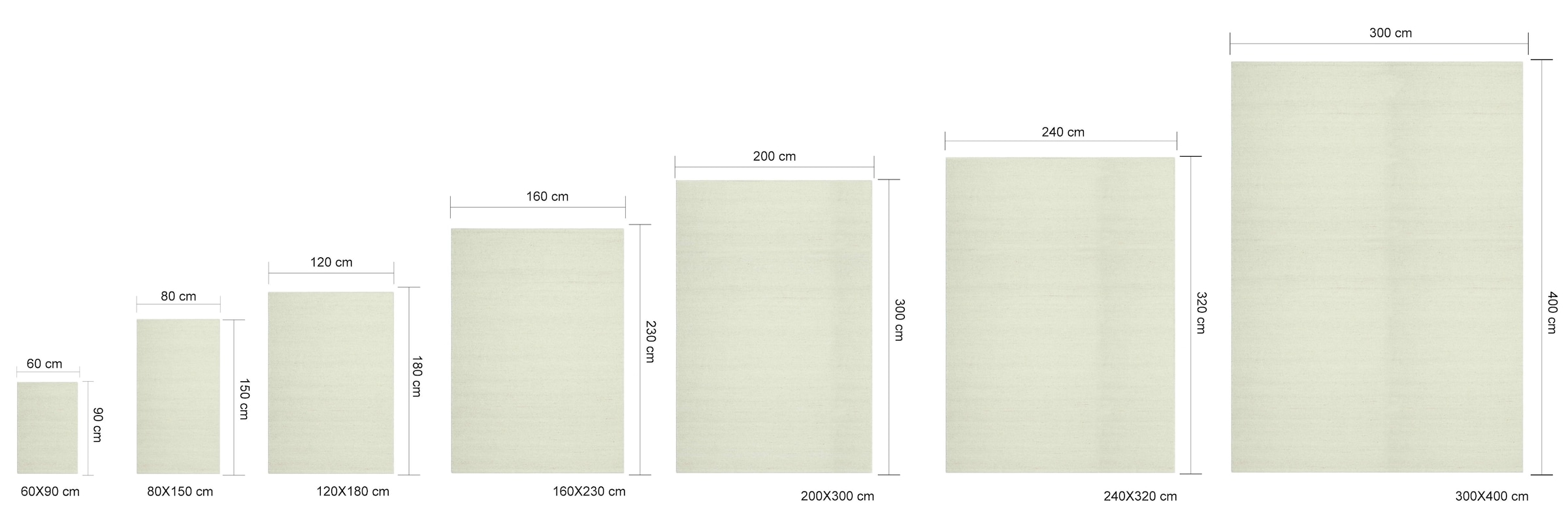GOODproduct Teppich »Naddia, Webstruktur, Naturtöne« rechteckig 9 mm Höhe Zeitloses Design, meliert, Wohnzimmer, Schlafzimmer, Esszimmer