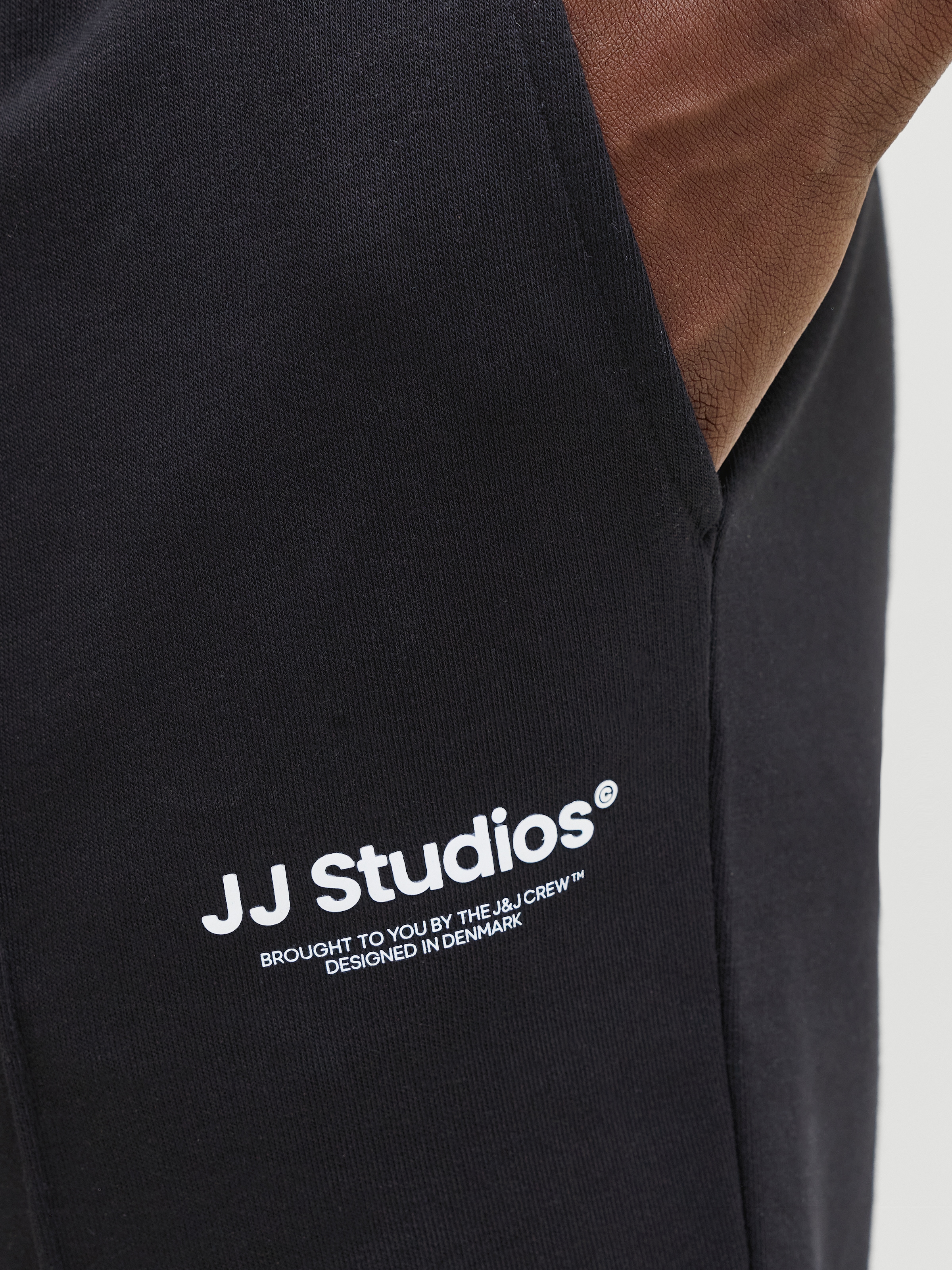 Jack & Jones Sweatshorts »JPSTKANE SOHO SWEAT SHORTS MID SN«  mélange de coton, coupe ample