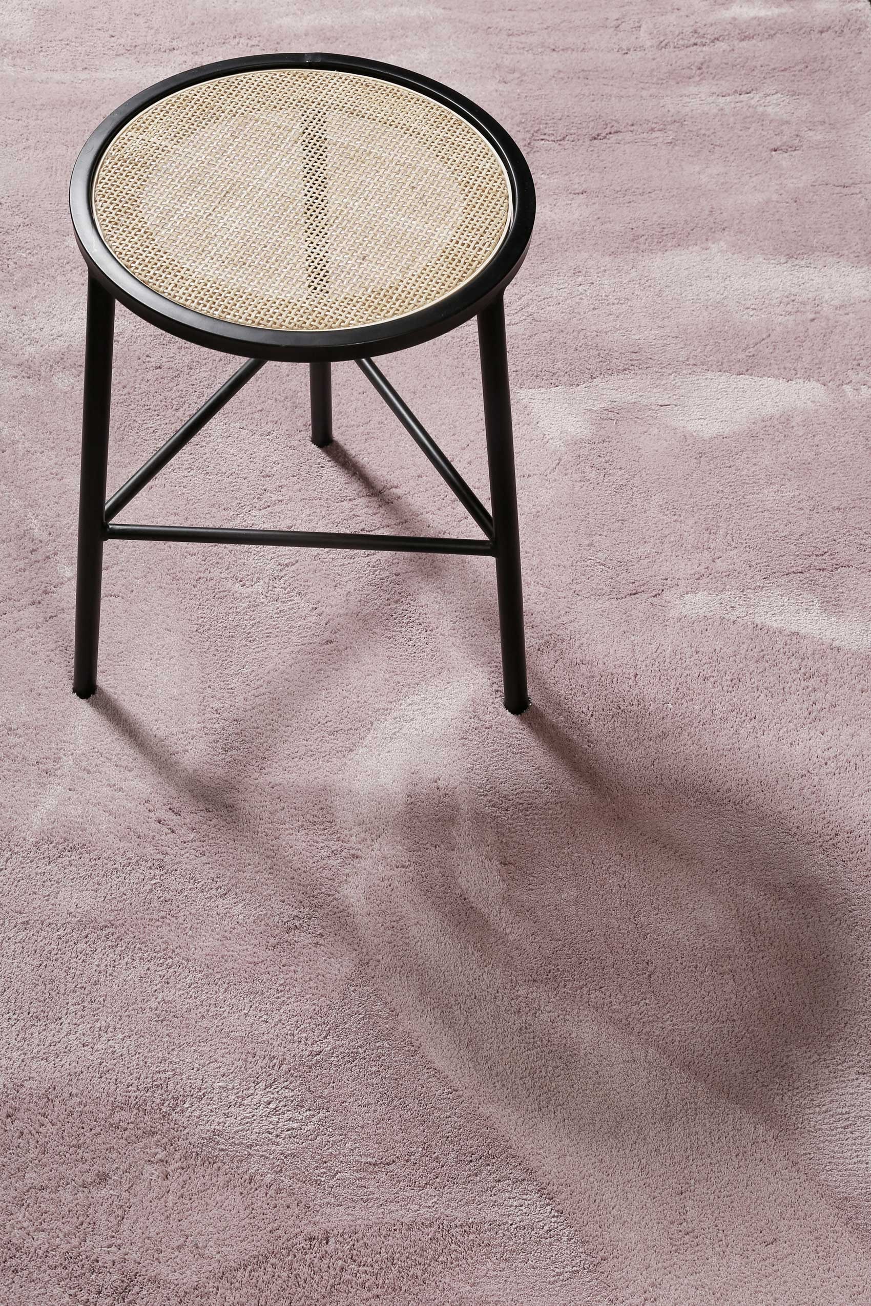 Homie Living Teppich »Sienna«, quadratisch, 20 mm Höhe, Hochflor, Microfaser, uni, weich & kuschelig, Wohnzimmer, Schlafzimmer
