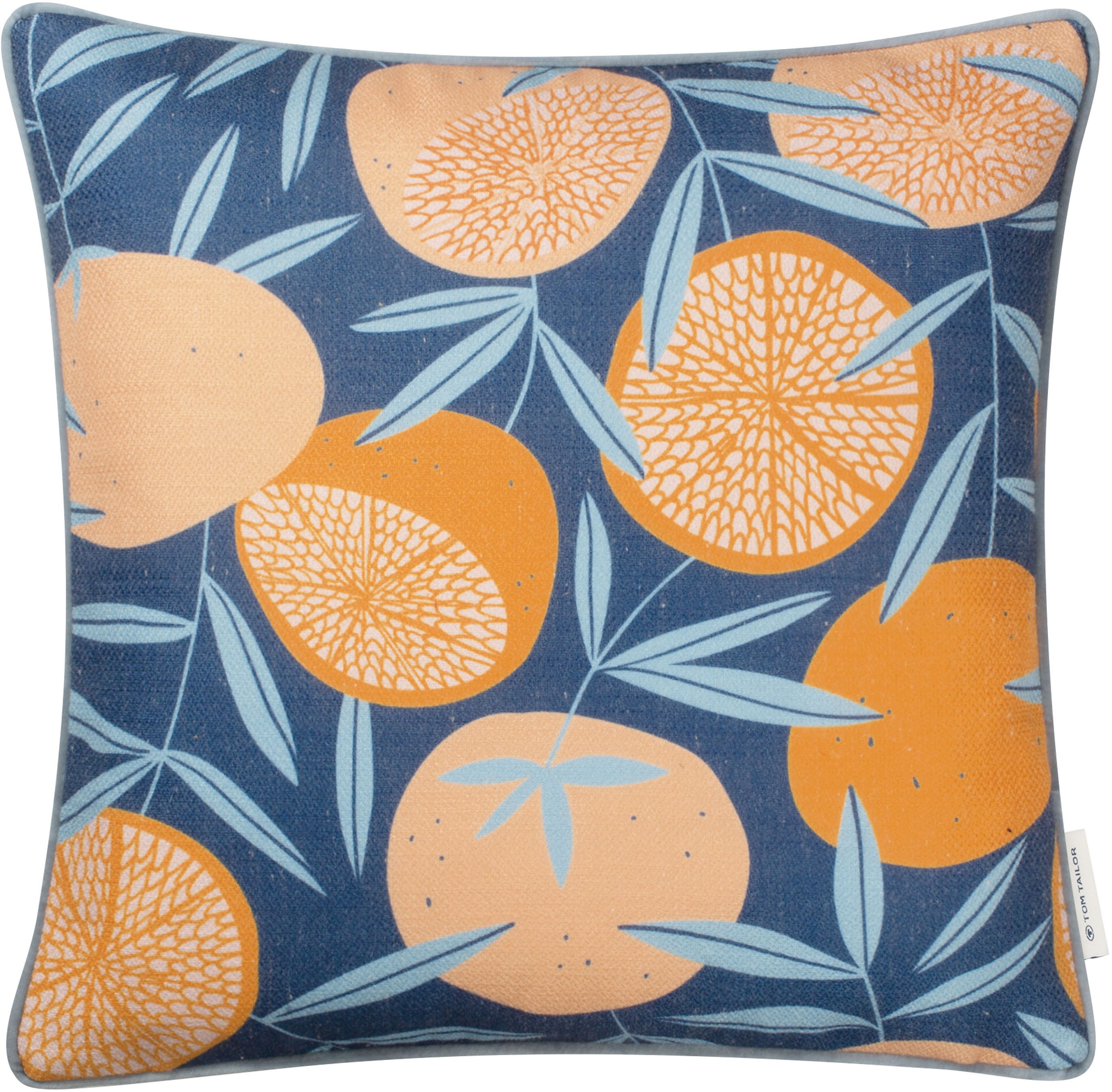 Image of TOM TAILOR Dekokissen »Oranges«, (1 St.), mit Rundum-Keder bei Ackermann Versand Schweiz