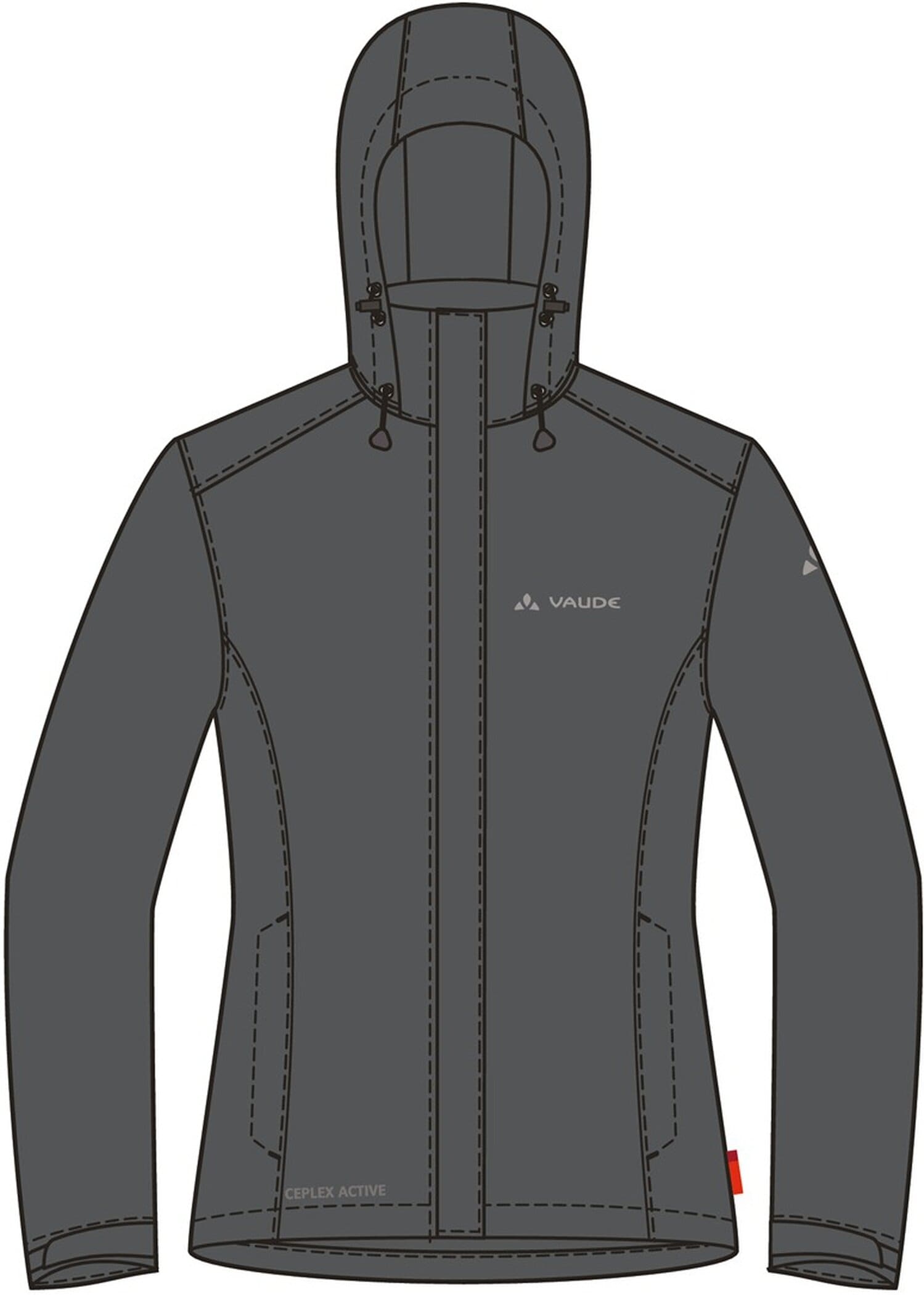 VAUDE Outdoorjacke »WOMEN'S ESCAPE LIGHT JACKET«, (1 St.), mit Kapuze