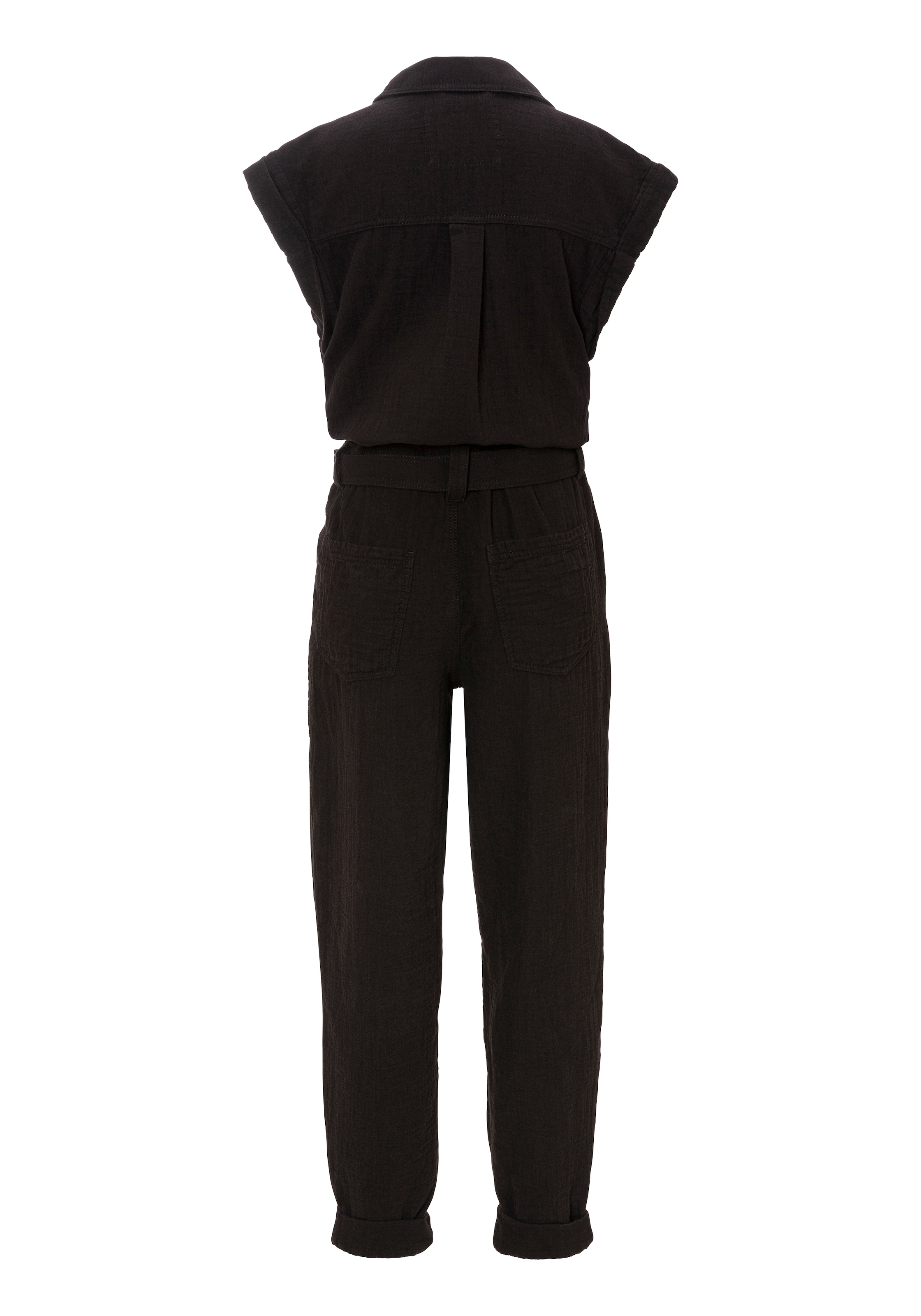 BOSS ORANGE Jumpsuit »C_Deska-W Premium Damenmode«, mit Bindegürtel