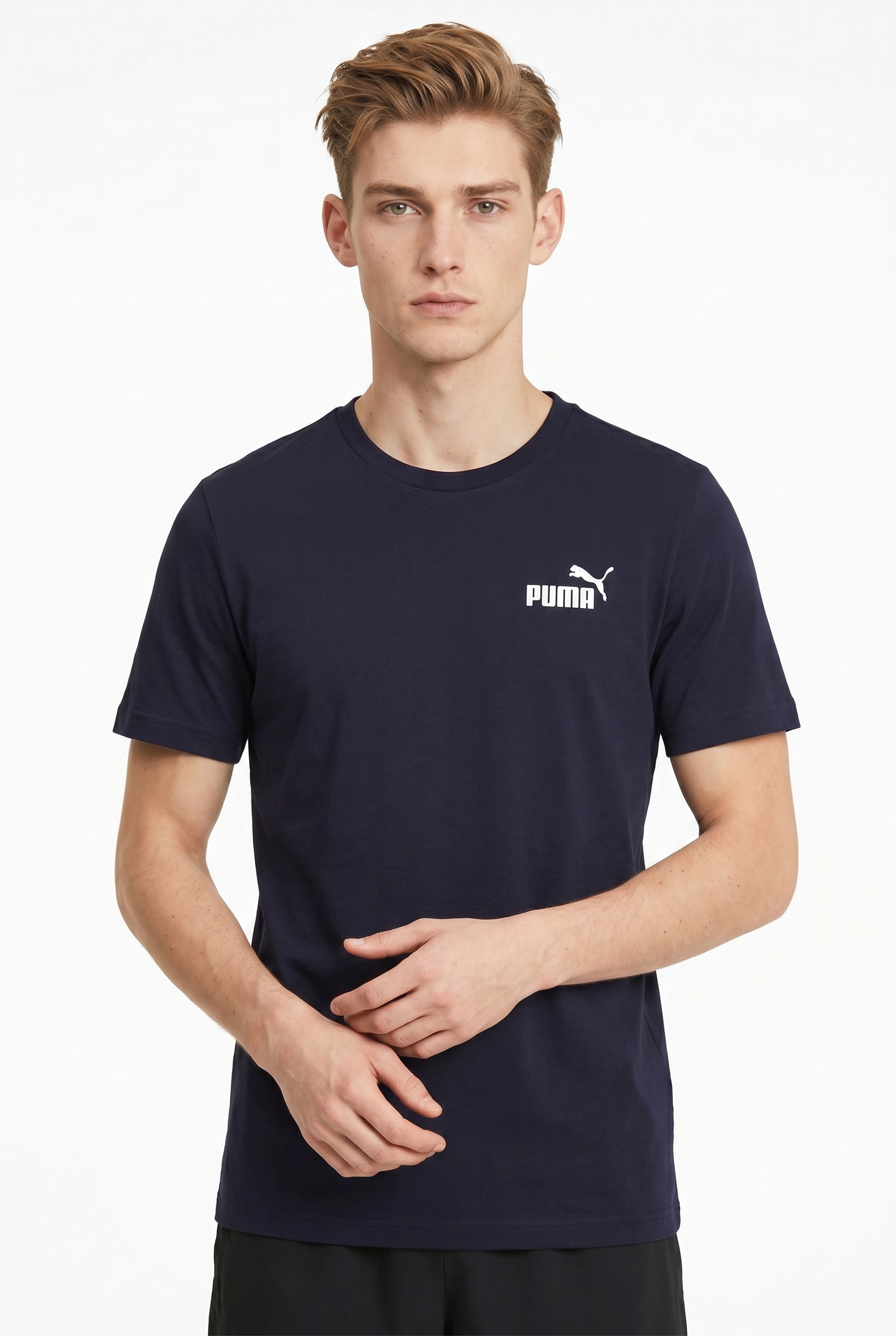 Image of PUMA T-Shirt "ESS SMALL NO 1 LOGO TEE" Regular Fit, Kurzarm, Rundhalsausschnitt