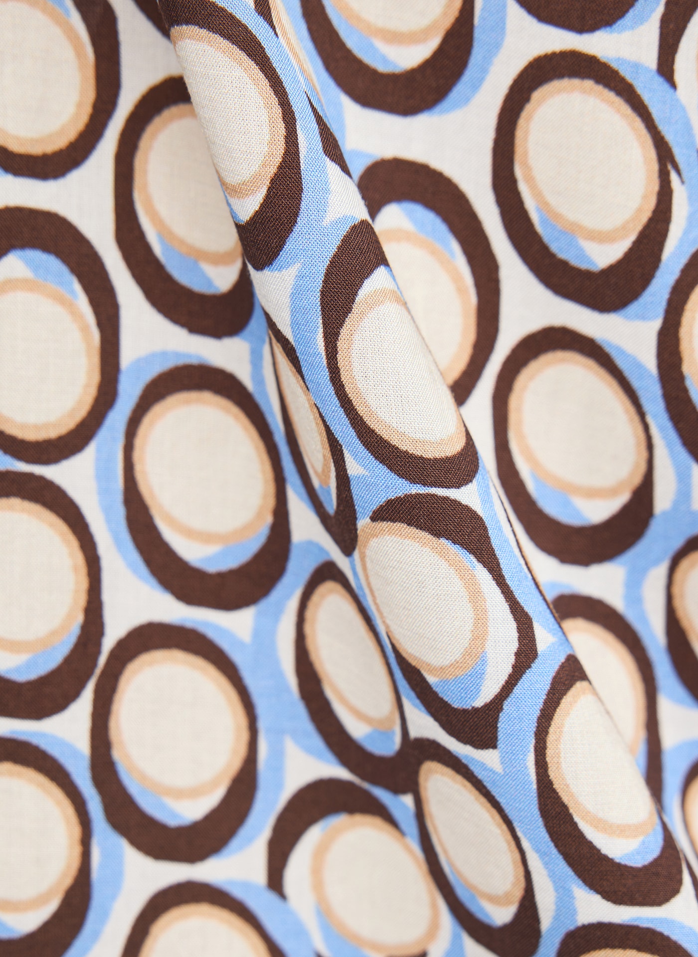 Rabe Blouse à pression 3/4-Arm, mit grafischem Muster