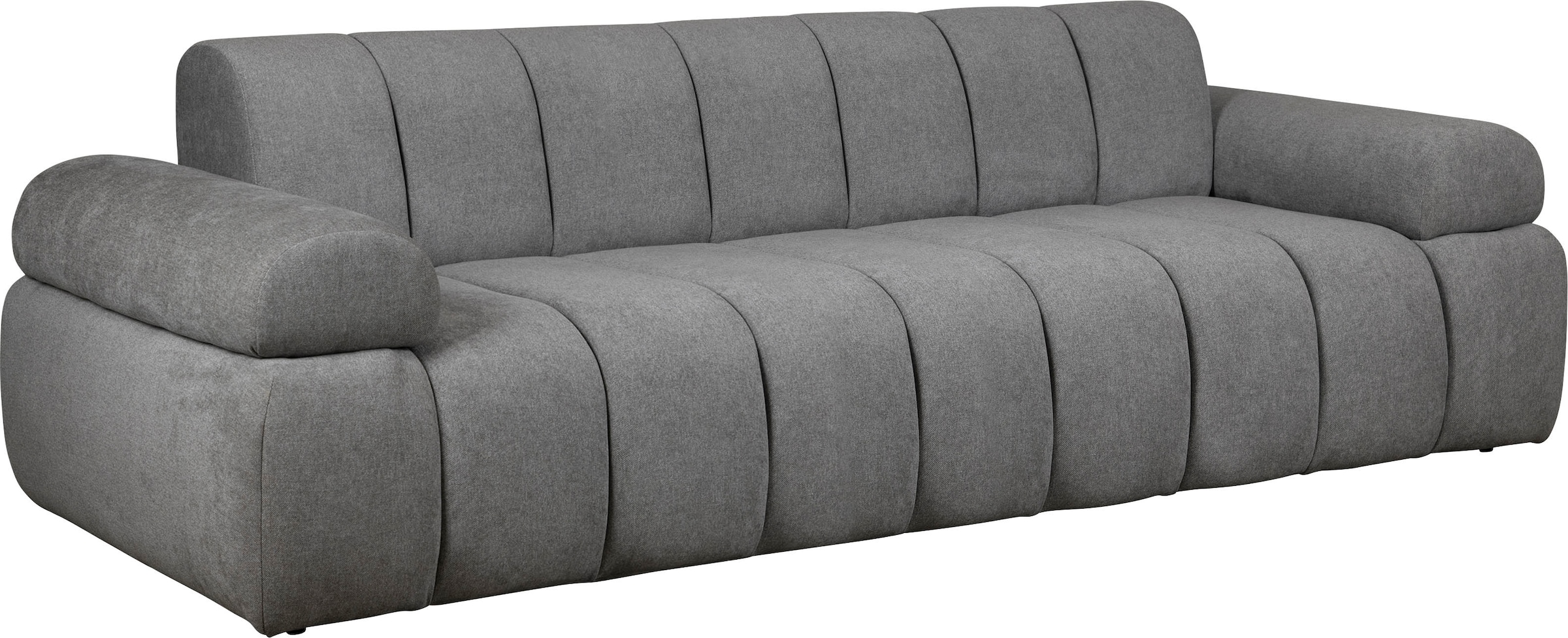 Home affaire 3-places »LYOTH Design-Sofa, moderne Steppung, Breite 220 cm« mit Wellenunterfederung, gemütlich und modern, komfortables Sitzgefühl