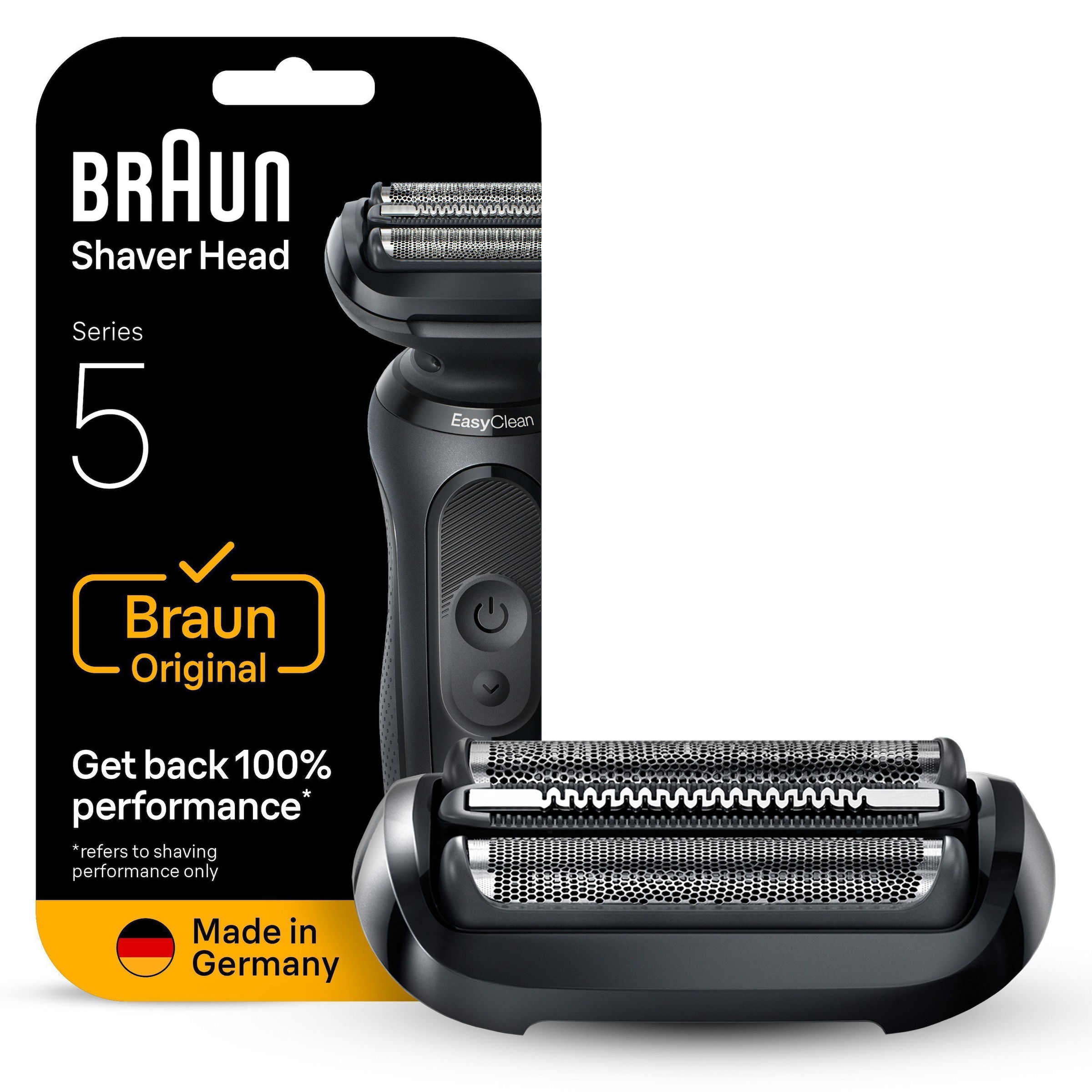 Image of Braun Ersatzscherkopf "Series 5 54B" Kompatibel mit Braun Series 5 Rasierern der Generation 50, 51 und 52