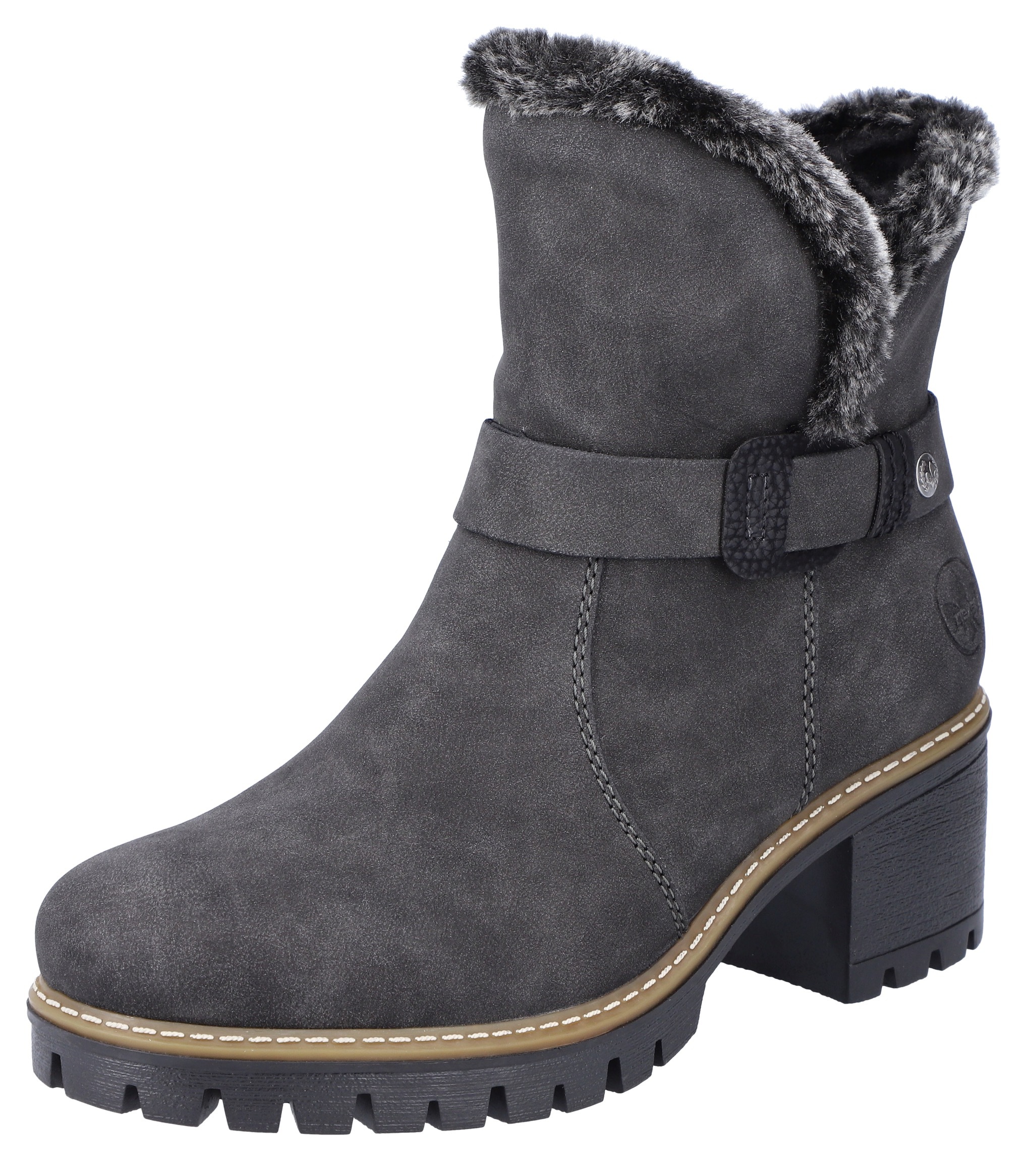 Image of Rieker Winterstiefelette, mit Fellimitat-Besatz bei Ackermann Versand Schweiz
