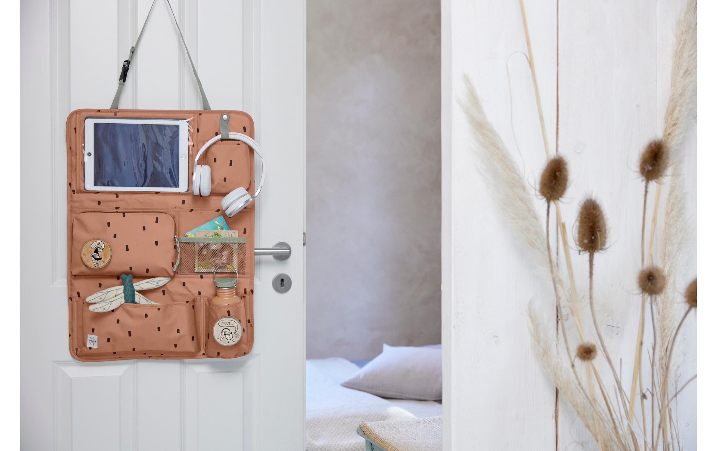 LÄSSIG Kinderrucksack »Wrap to go Happy Prints«