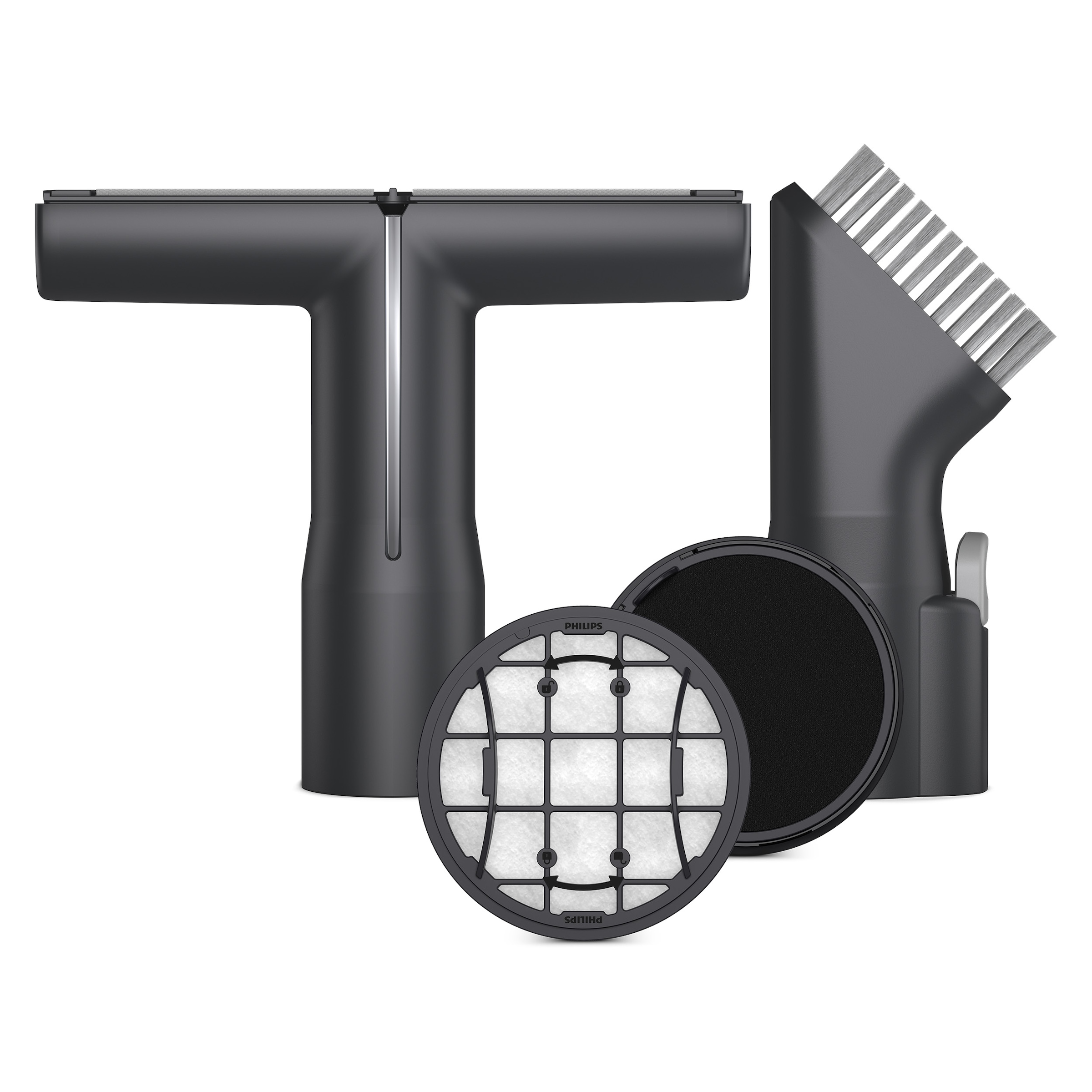 Image of Philips Staubsaugerdüsen-Set "XV1685/01 Cordless VC 7000 & 8000 Series" Düsen mit der PrecisionLED Technologie ausgestattet