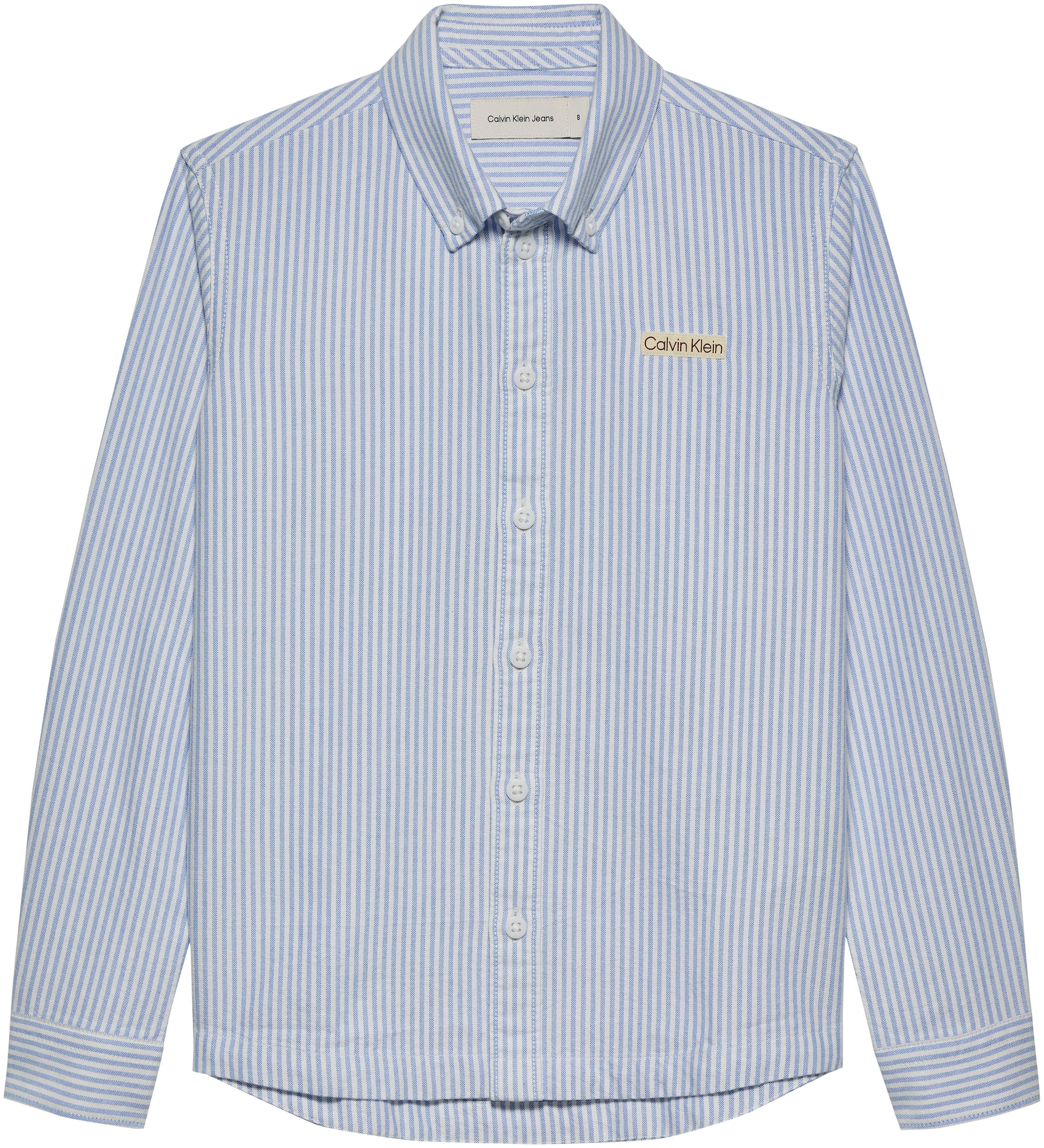 Calvin Klein Jeans Streifenhemd »REG. COTTON OXFORD SHIRT«, mit Streifenmuster